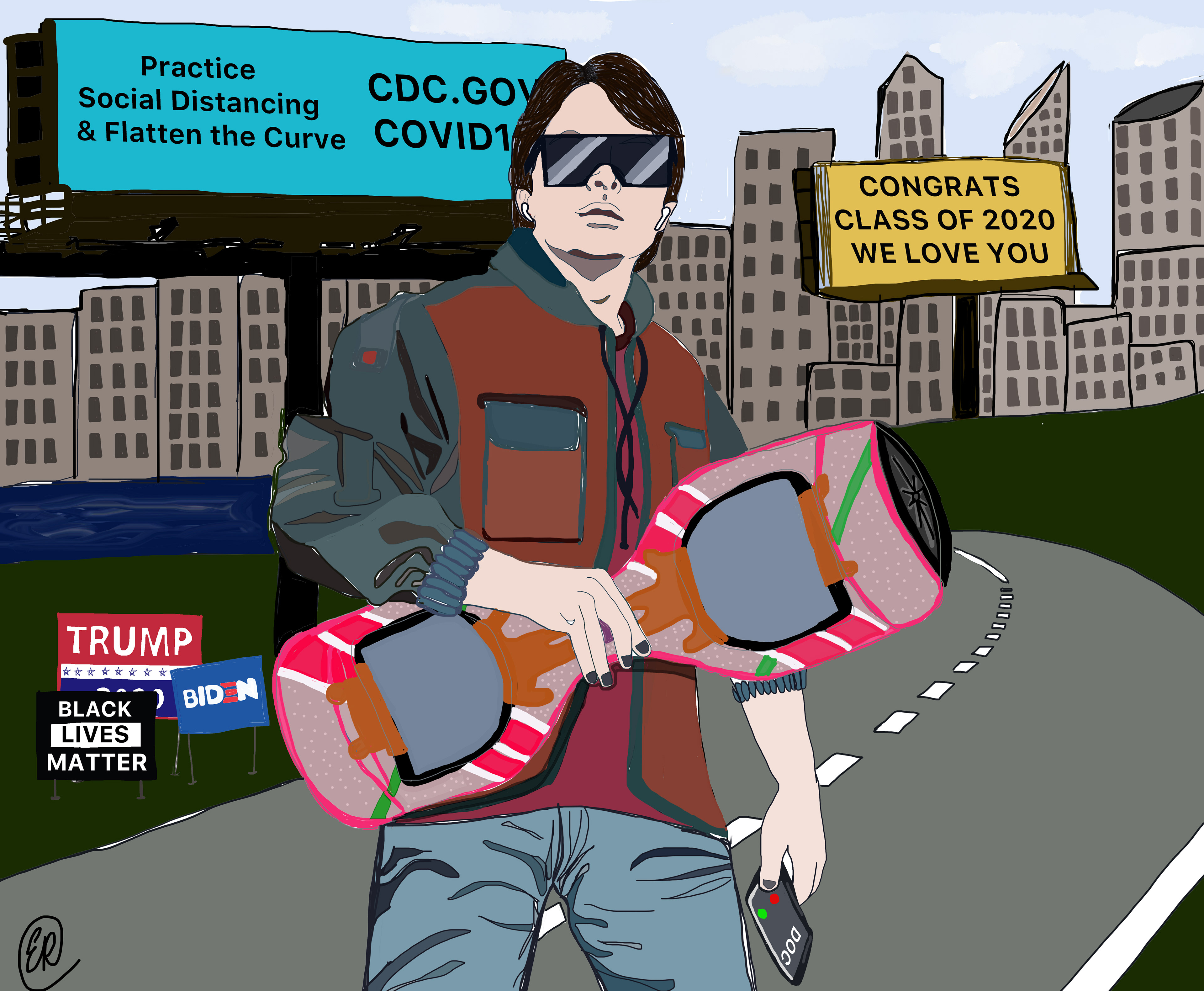 2020 - BACK TO THE FUTURE 2 ALTERNATIVE VERSION WHERE MARTY TRAVELS TO 2020 INSTEAD