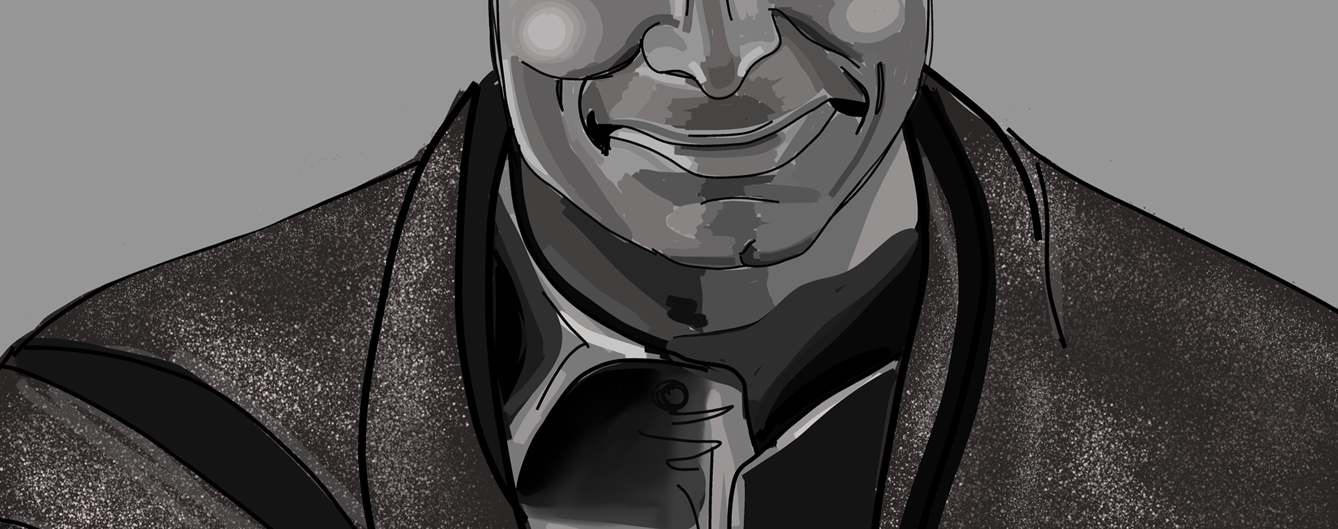 NORMAN BATES SMILE PORTRAIT