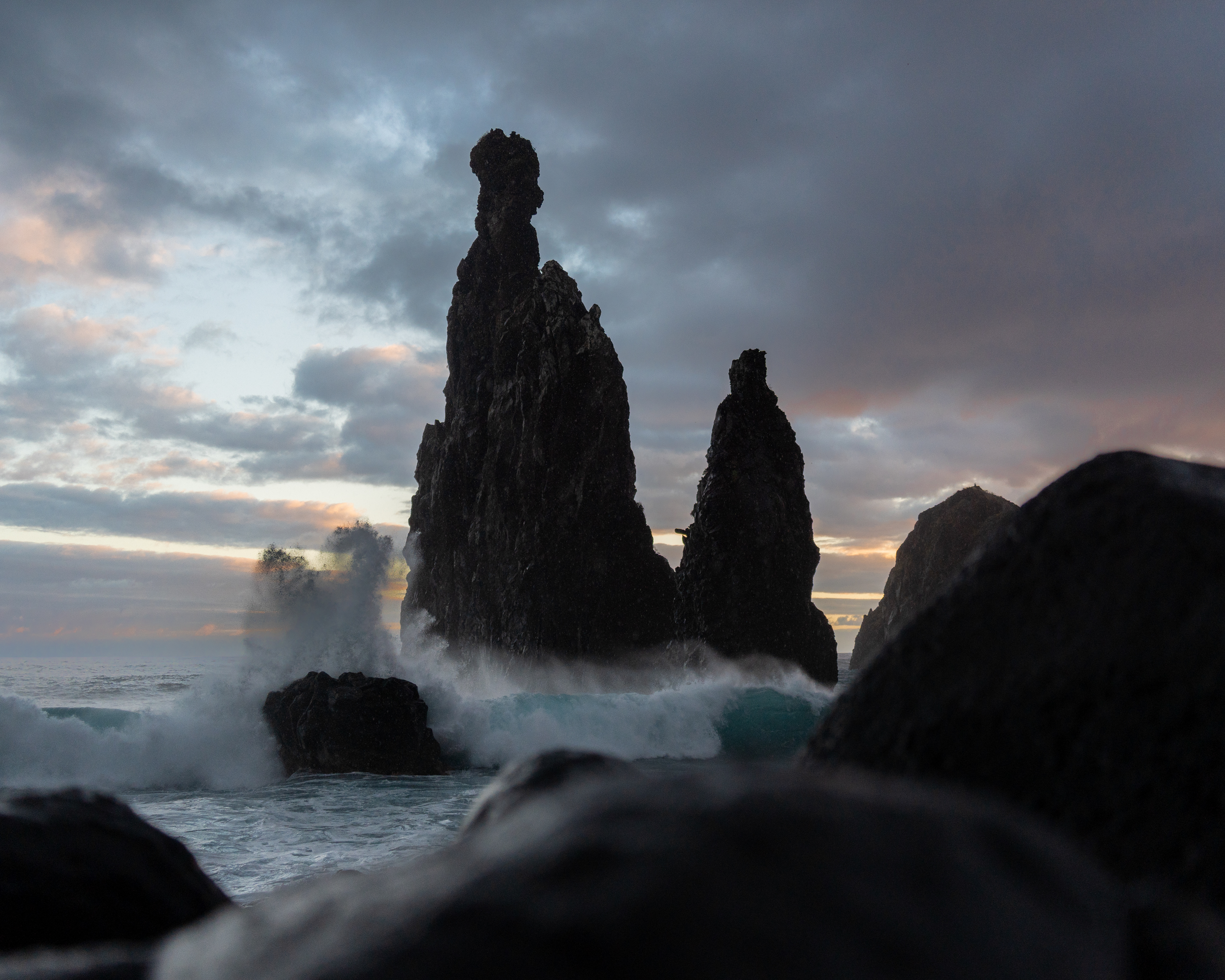 Rocky Coastline in Madeira
