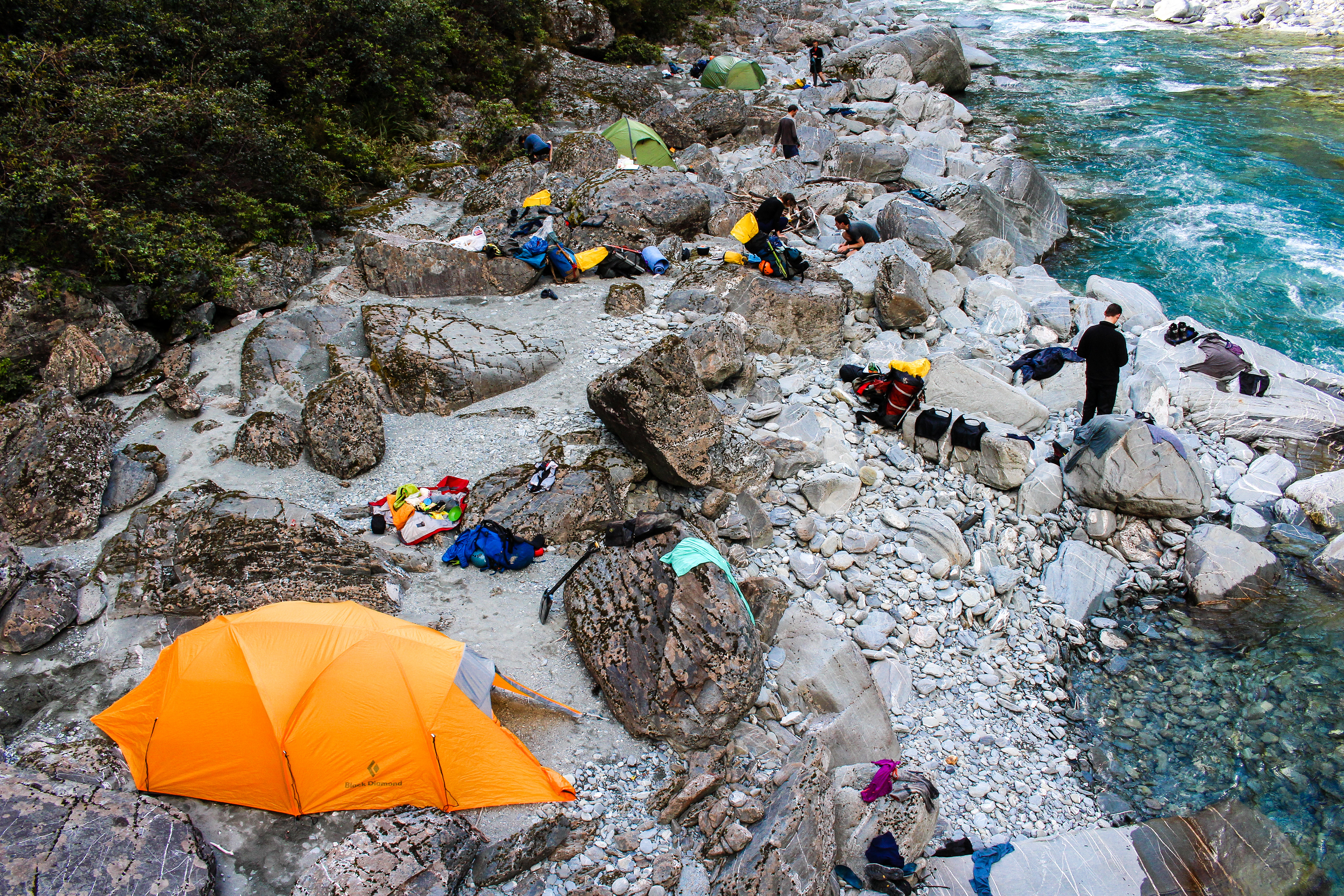 Camping on the Perth River