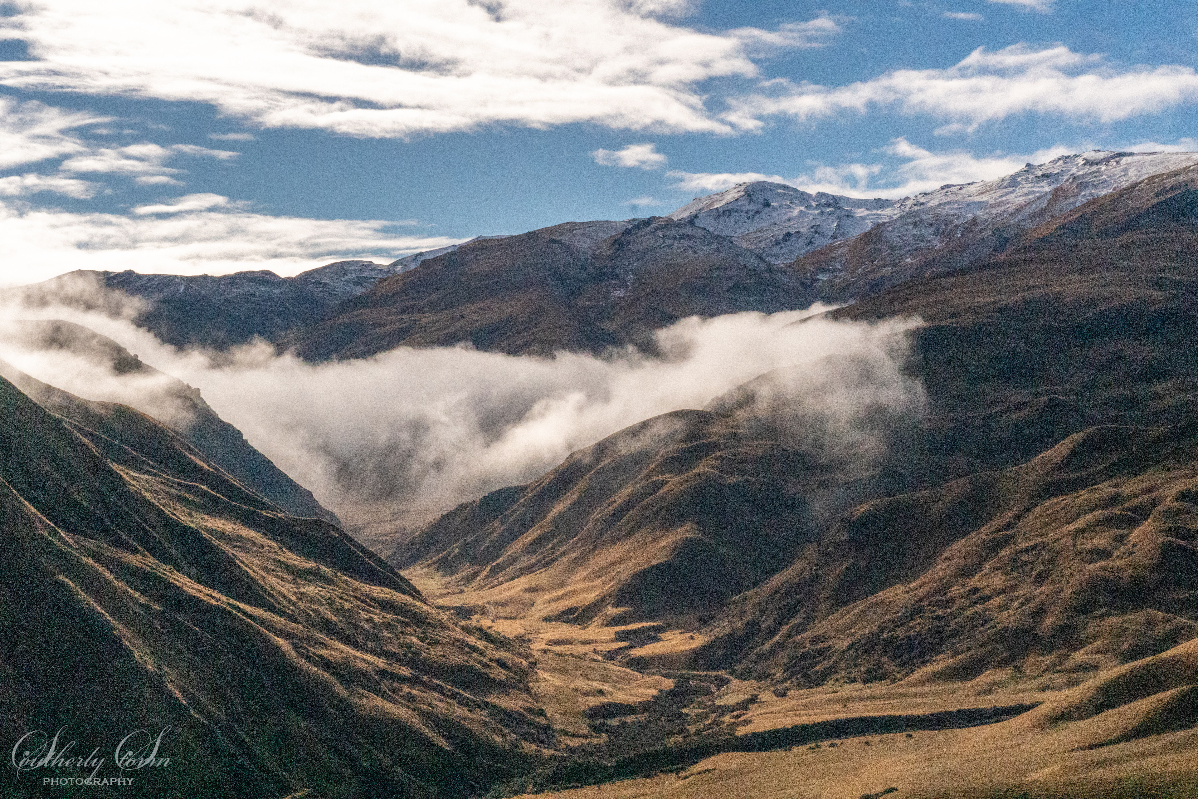 Beautiful golden Central Otago Valley