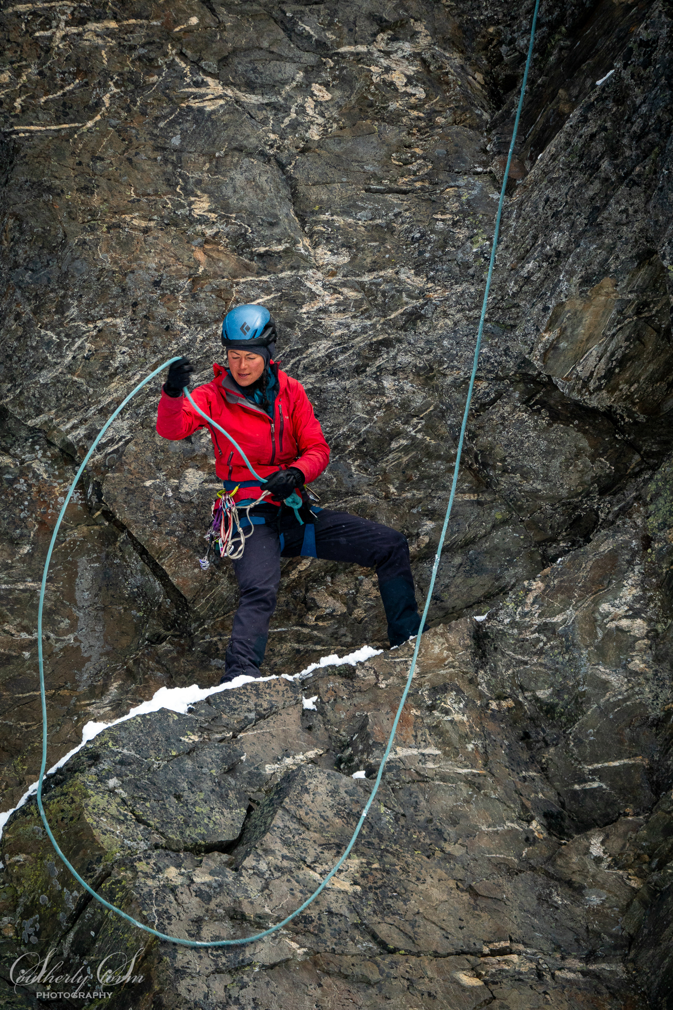 Sooji Clarkson and a beautiful loop of rope