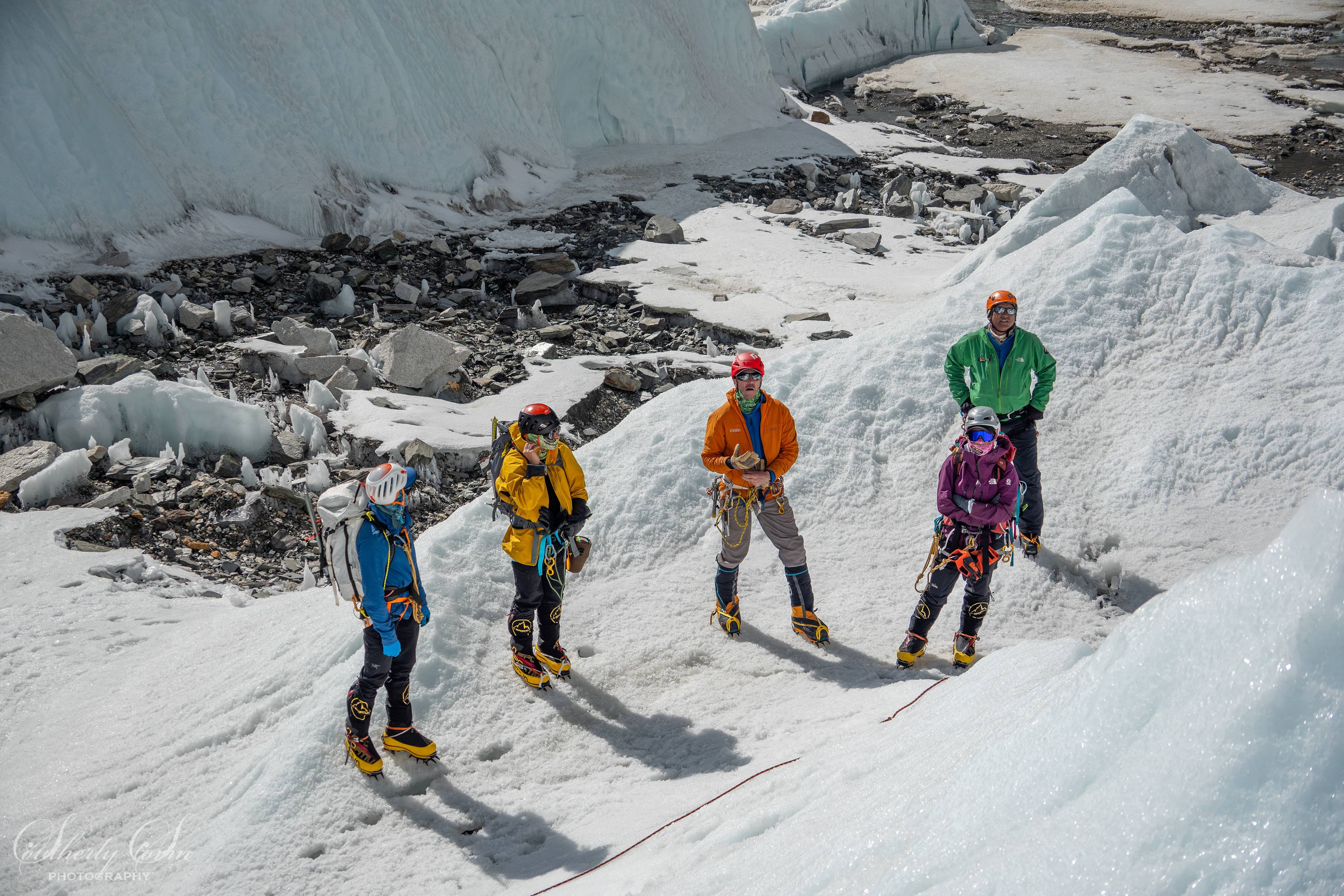 Adventure Consultants 2025 climbing team