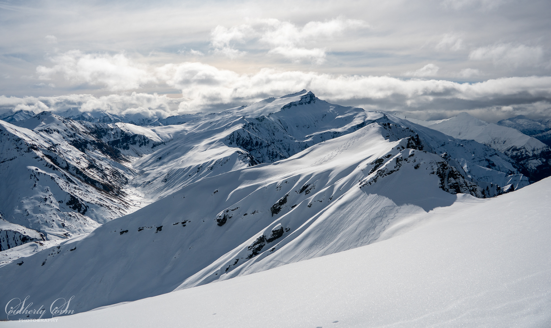 Looking towards Black Peak