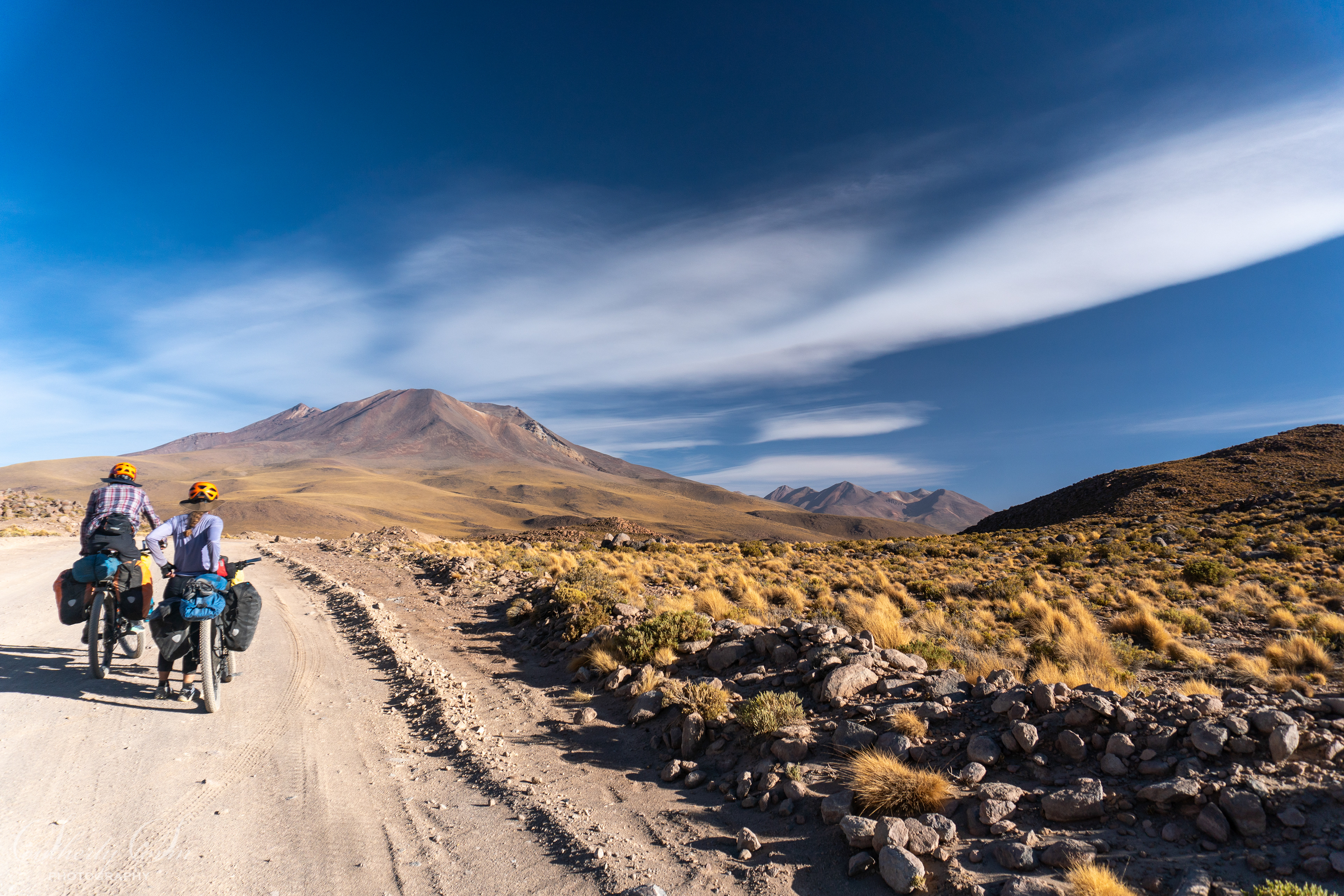Bikepacking in the volcanoes of bolivia