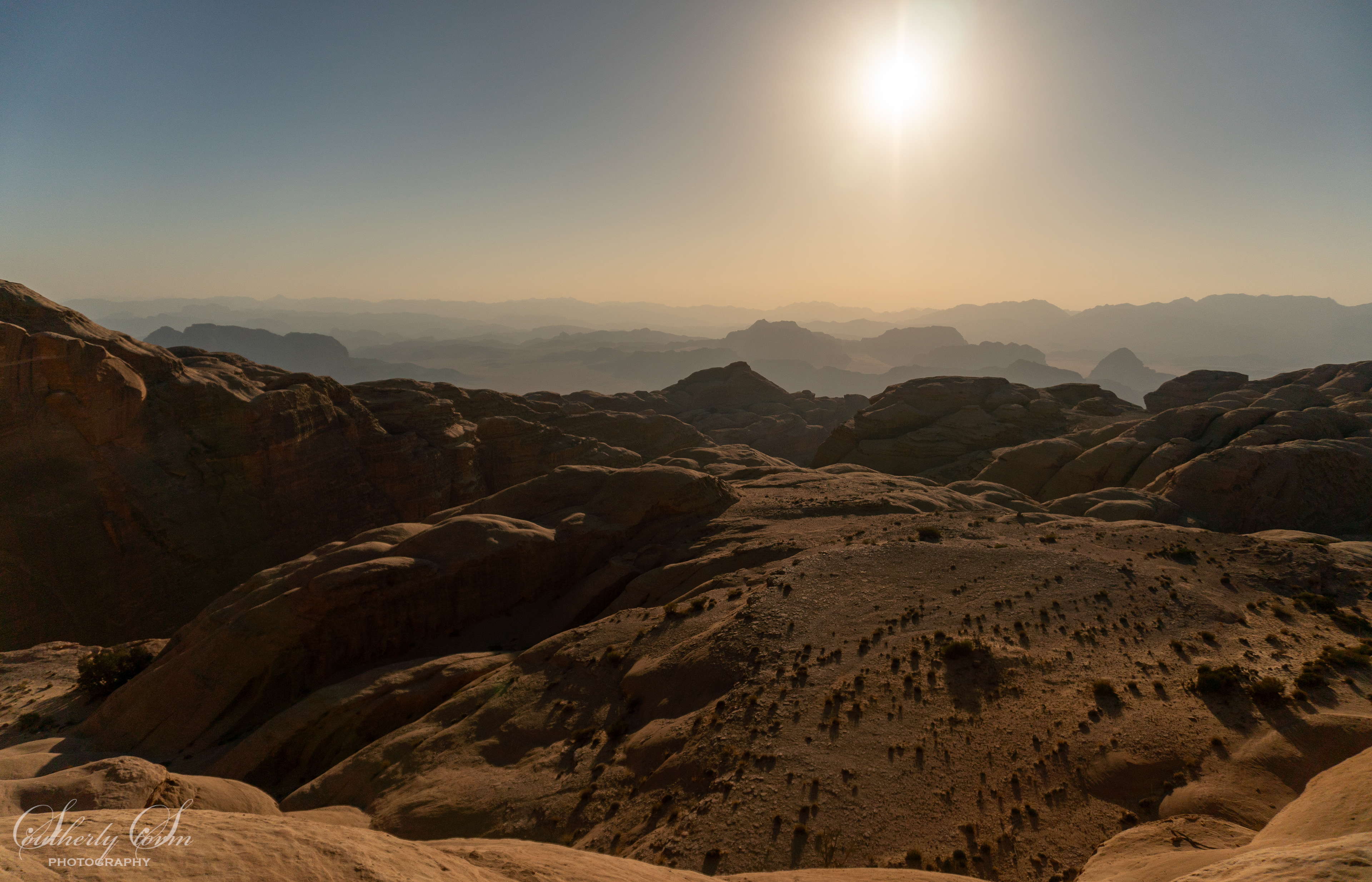 Nearly on top of Jebel Rum