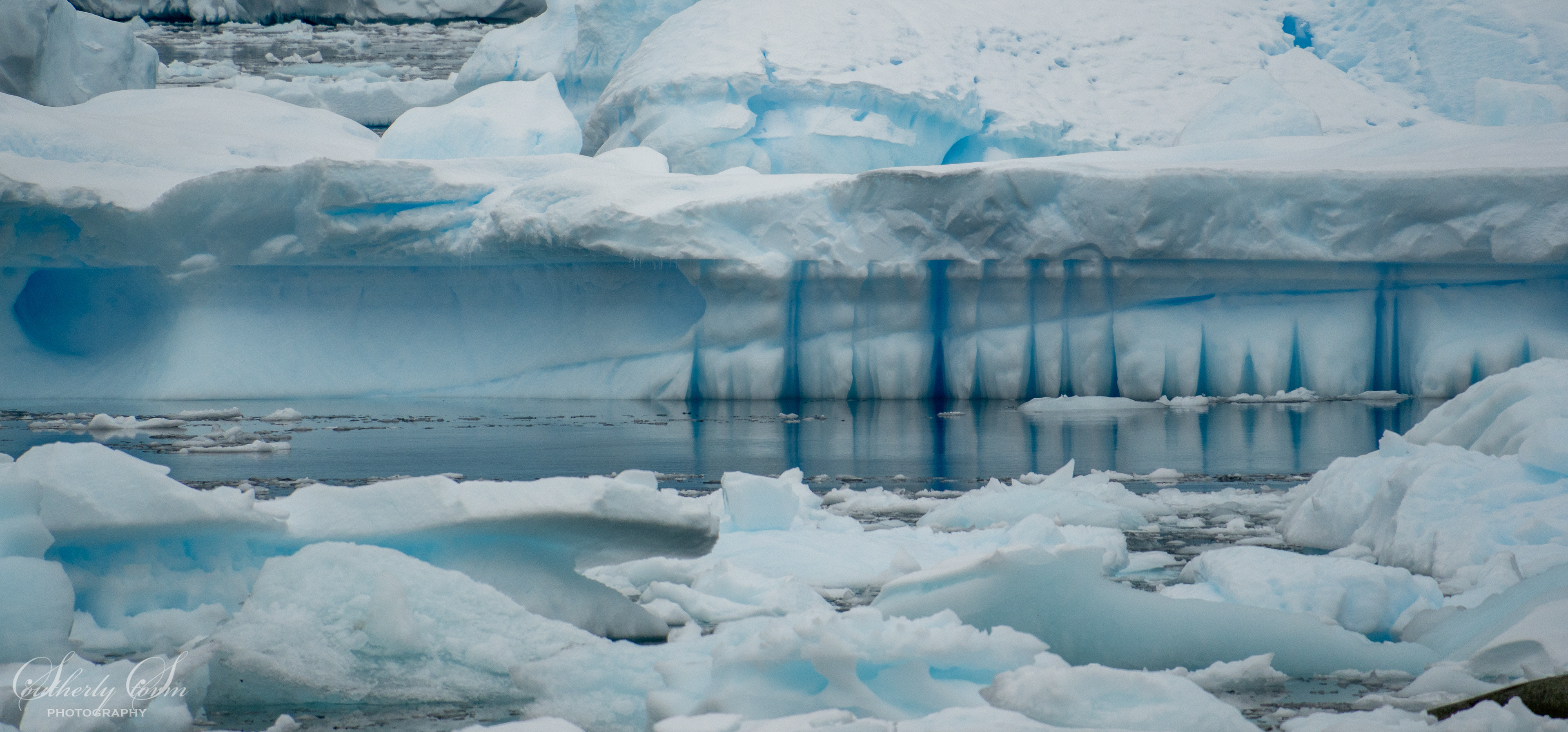 Ice textures in Antarctica