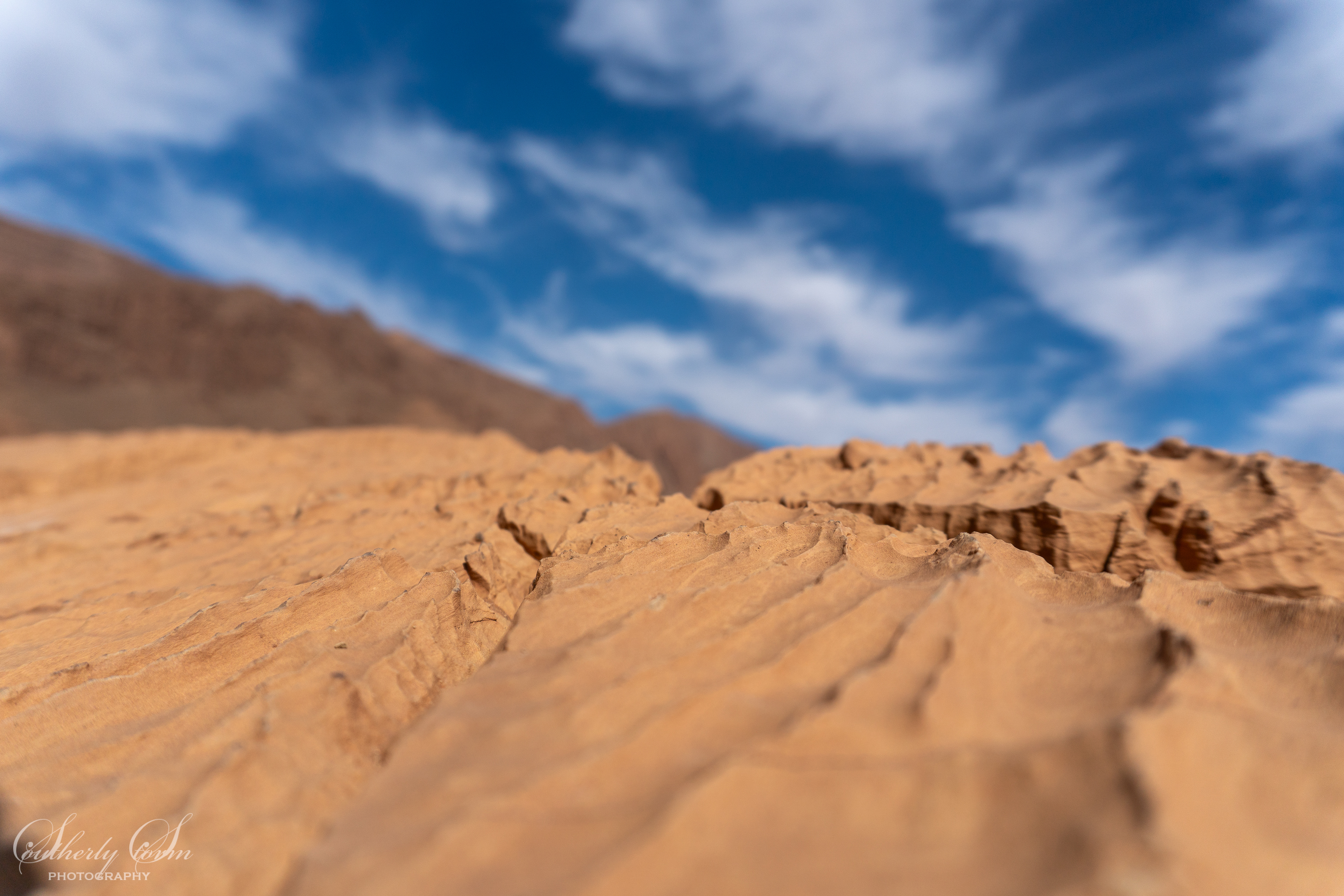Eroded rocks in Morocco