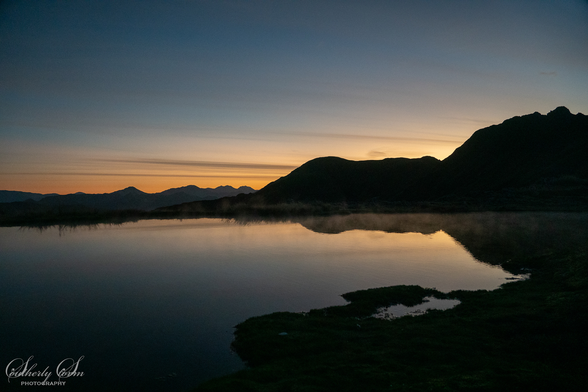 Sunset lake