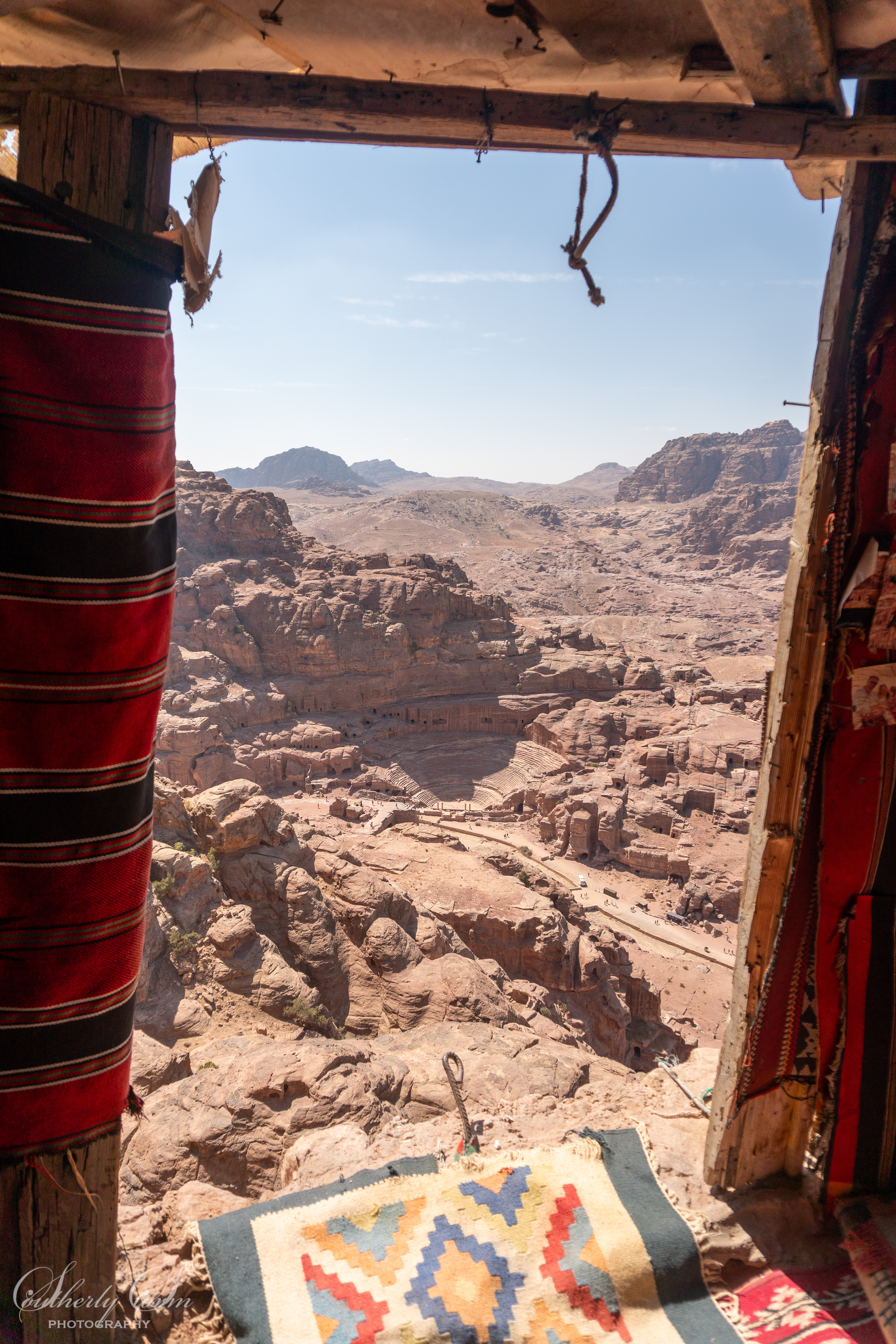 Alternative view from above Petra