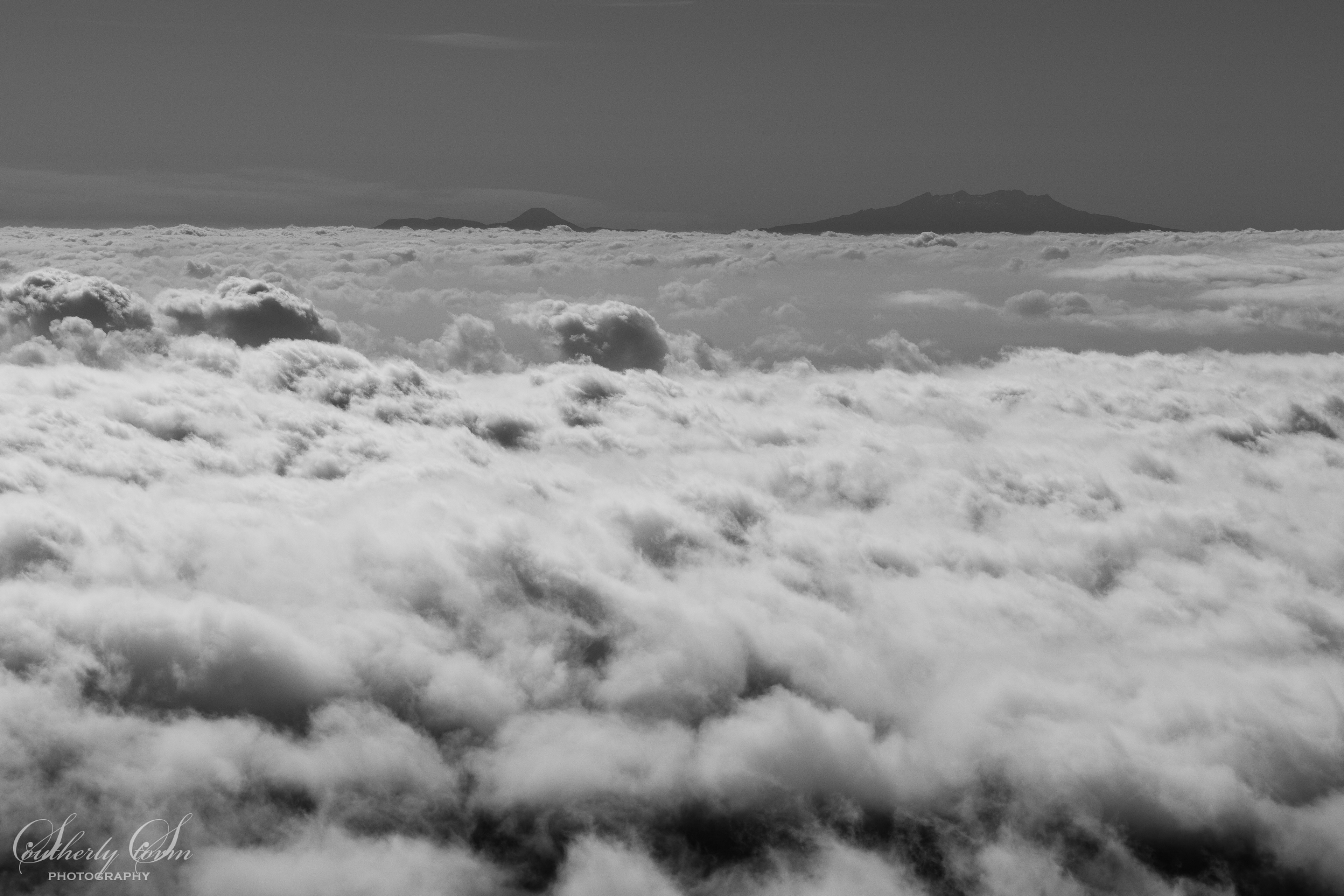 Ruapeha, Tongariro and Ngaruahoe from Taranaki