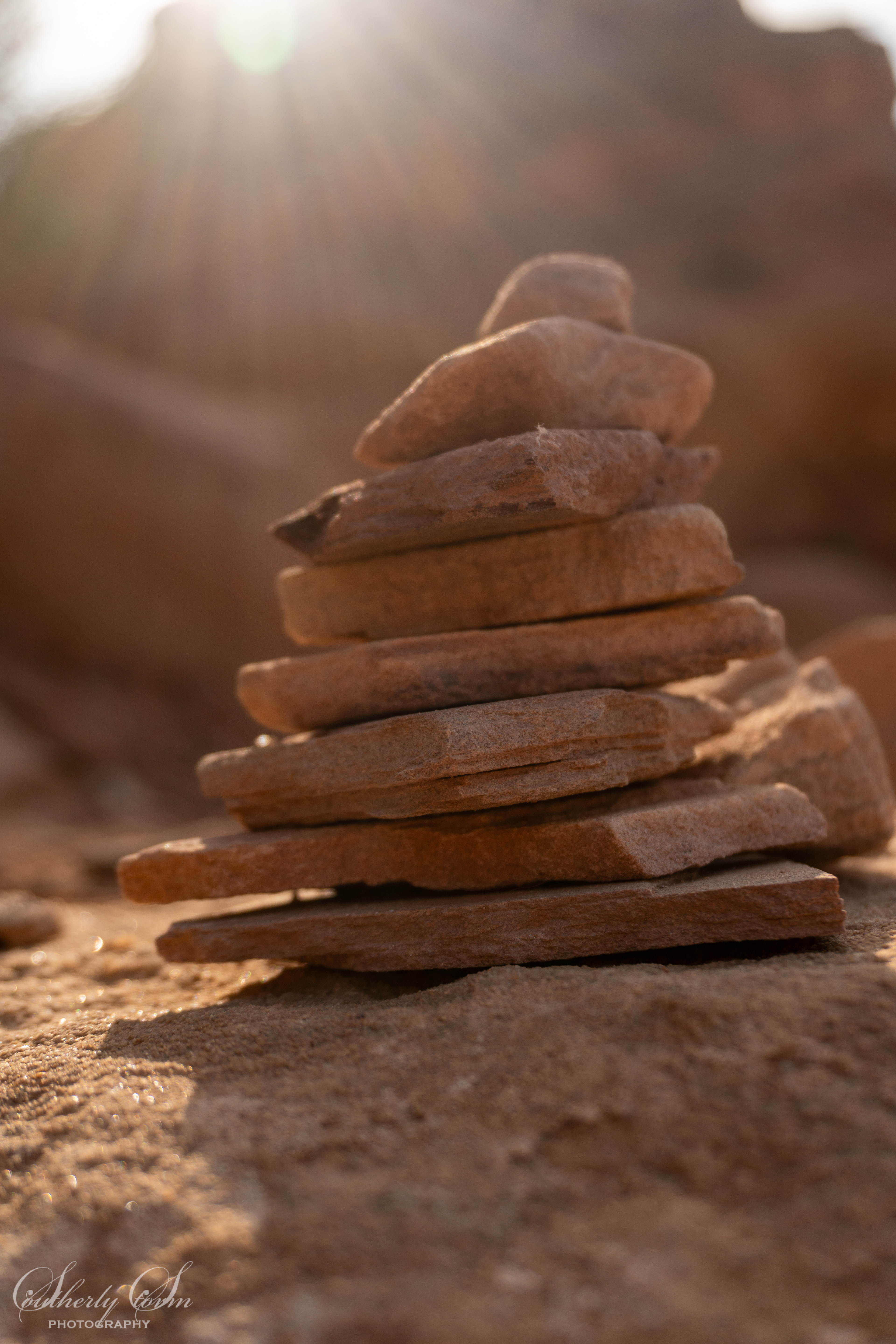 Cairns in Petra