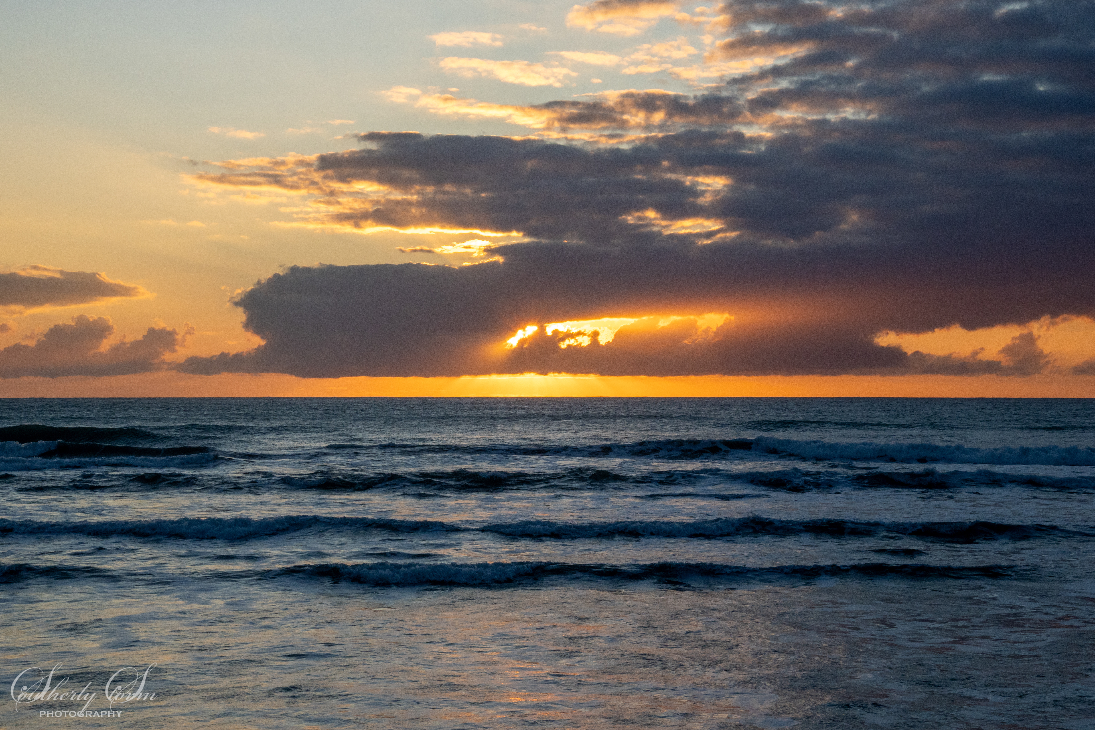 Sunrise at the beach