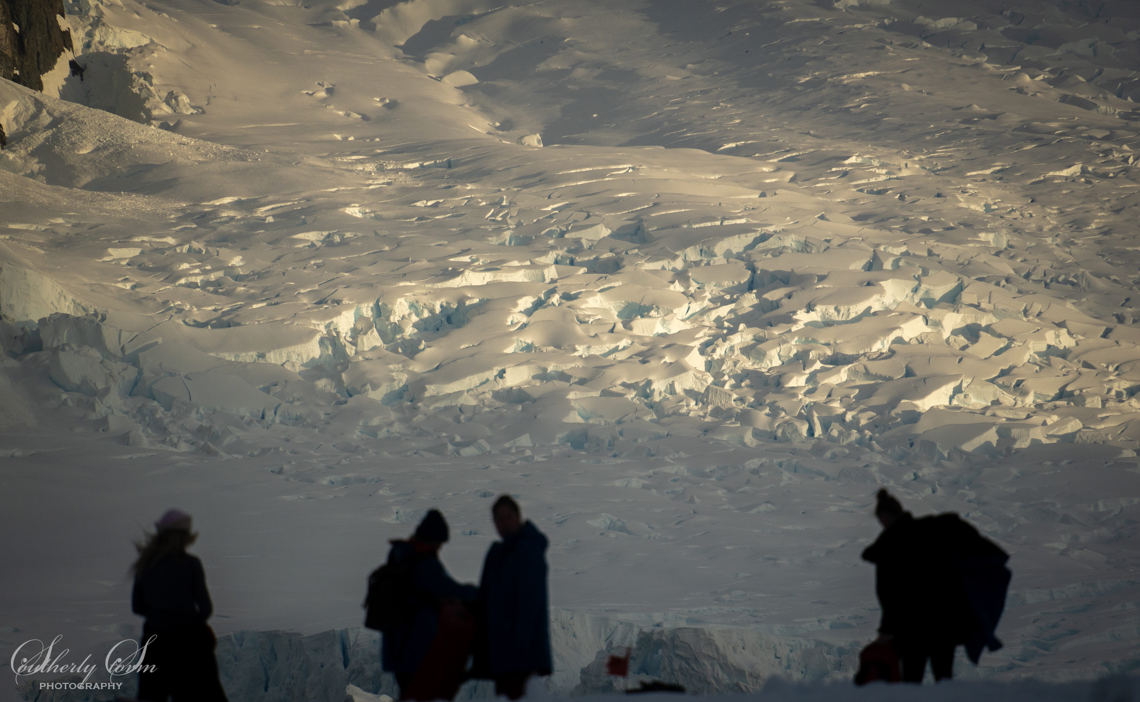Camping in Antarctica