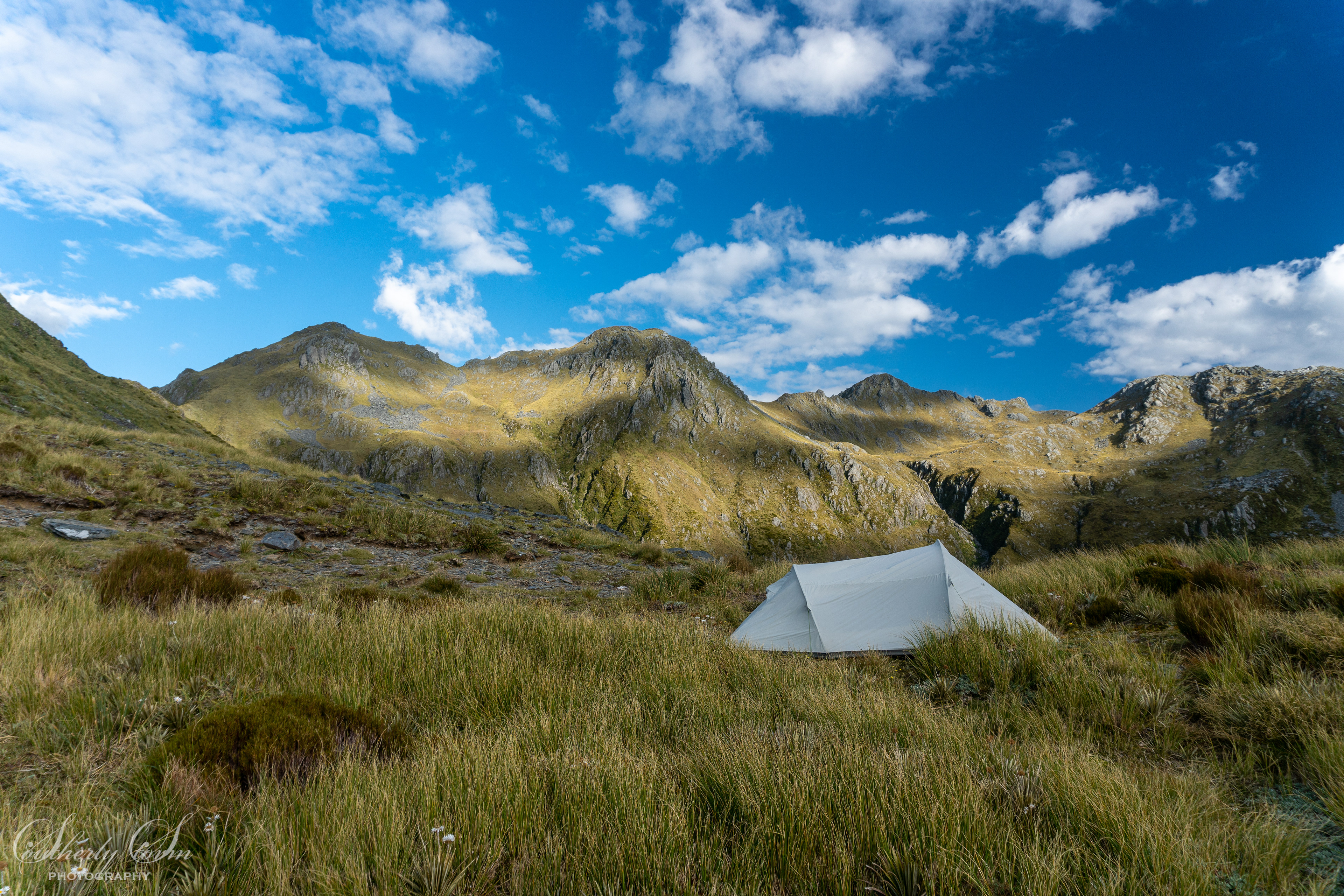Alpine campsite