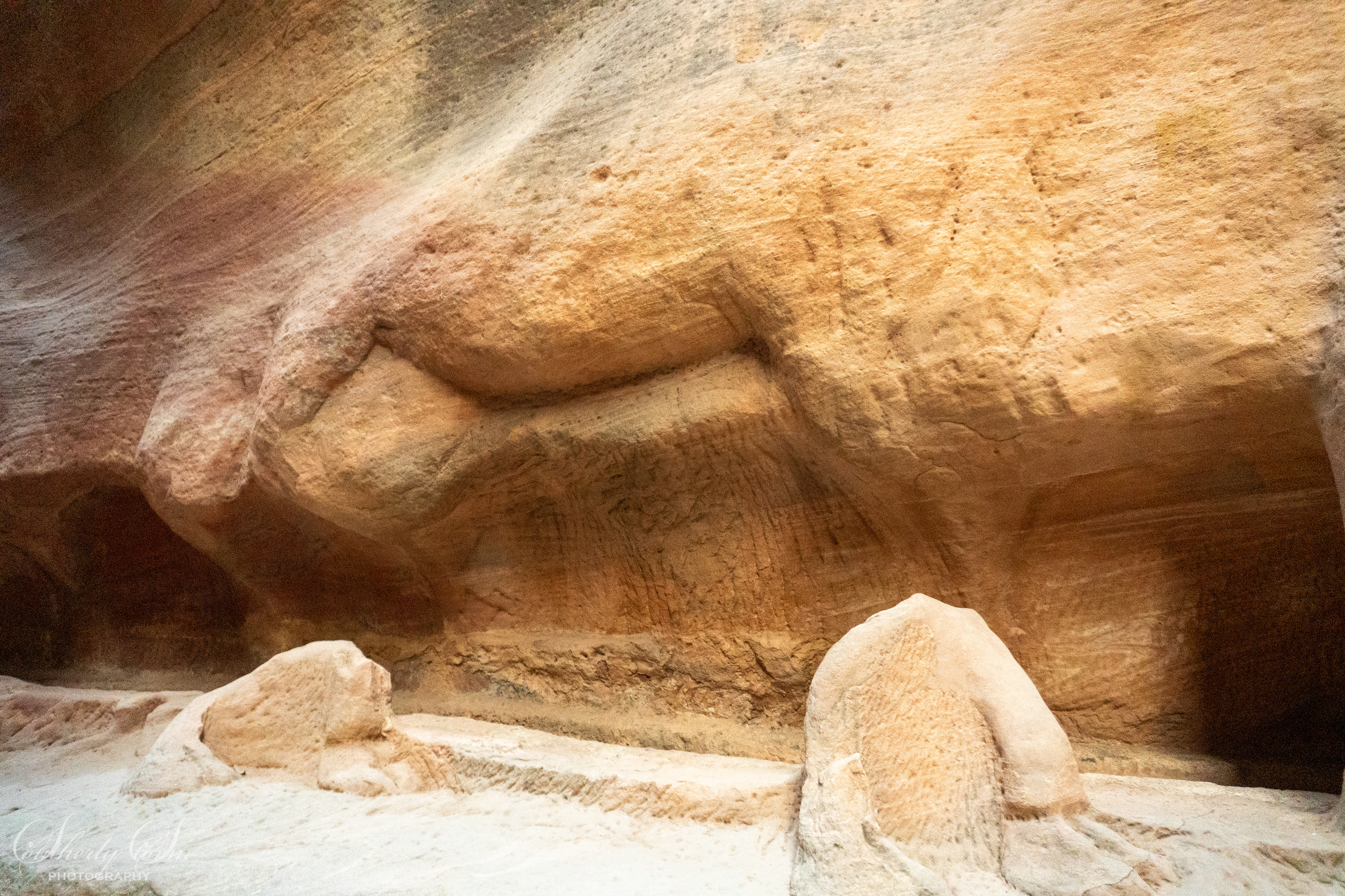 Camel's feet, Petra