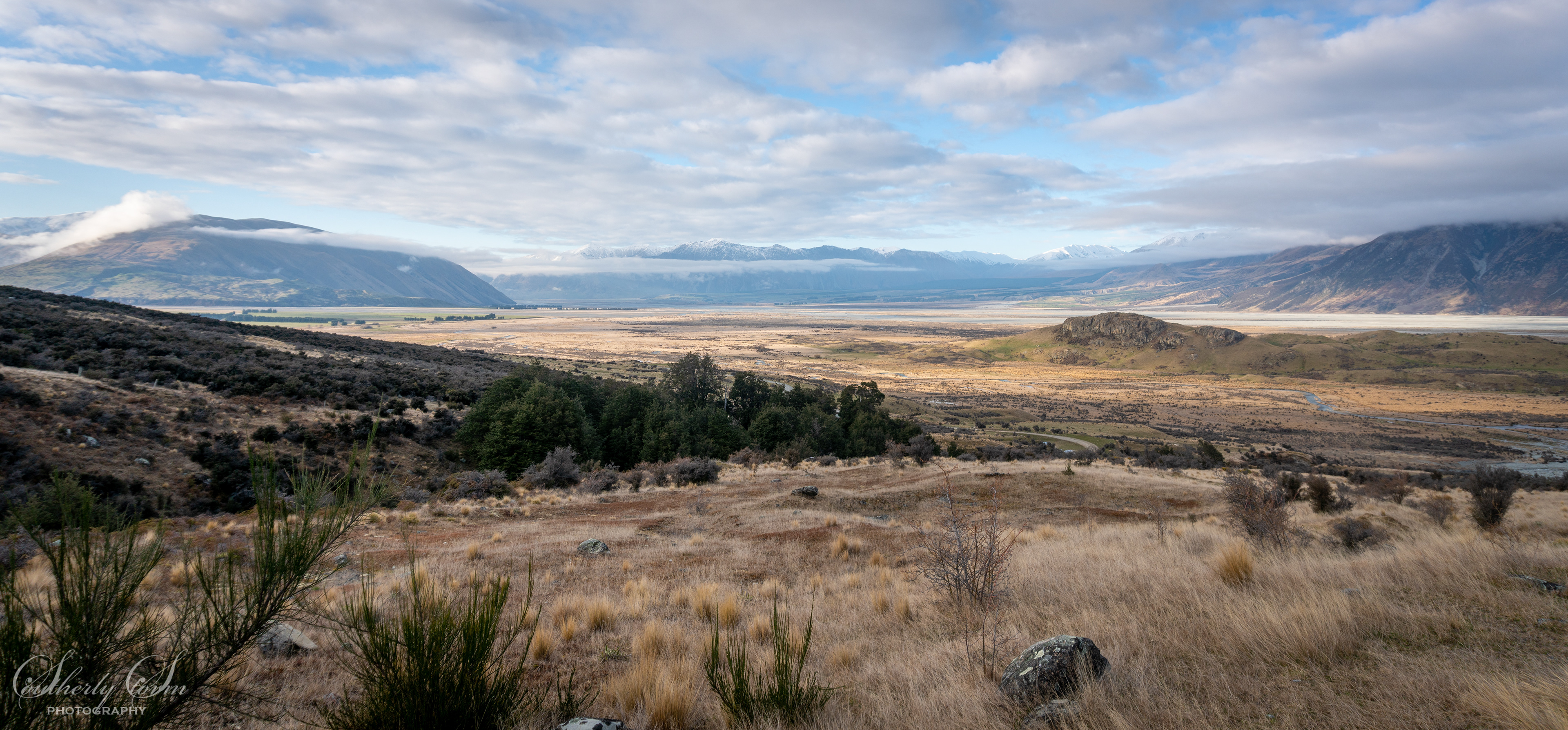 Canterbury plains view