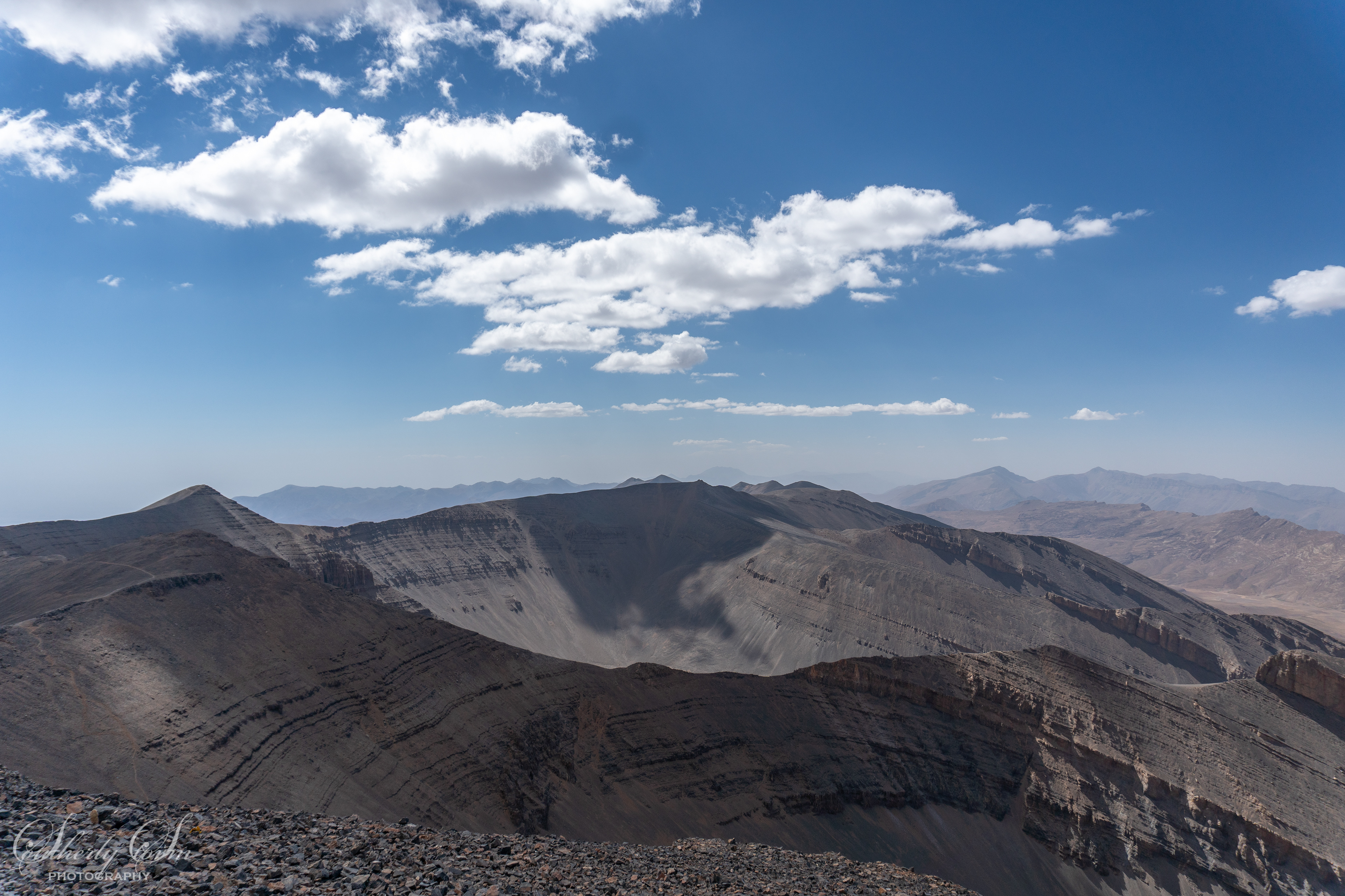 View from the summit of M'Goun