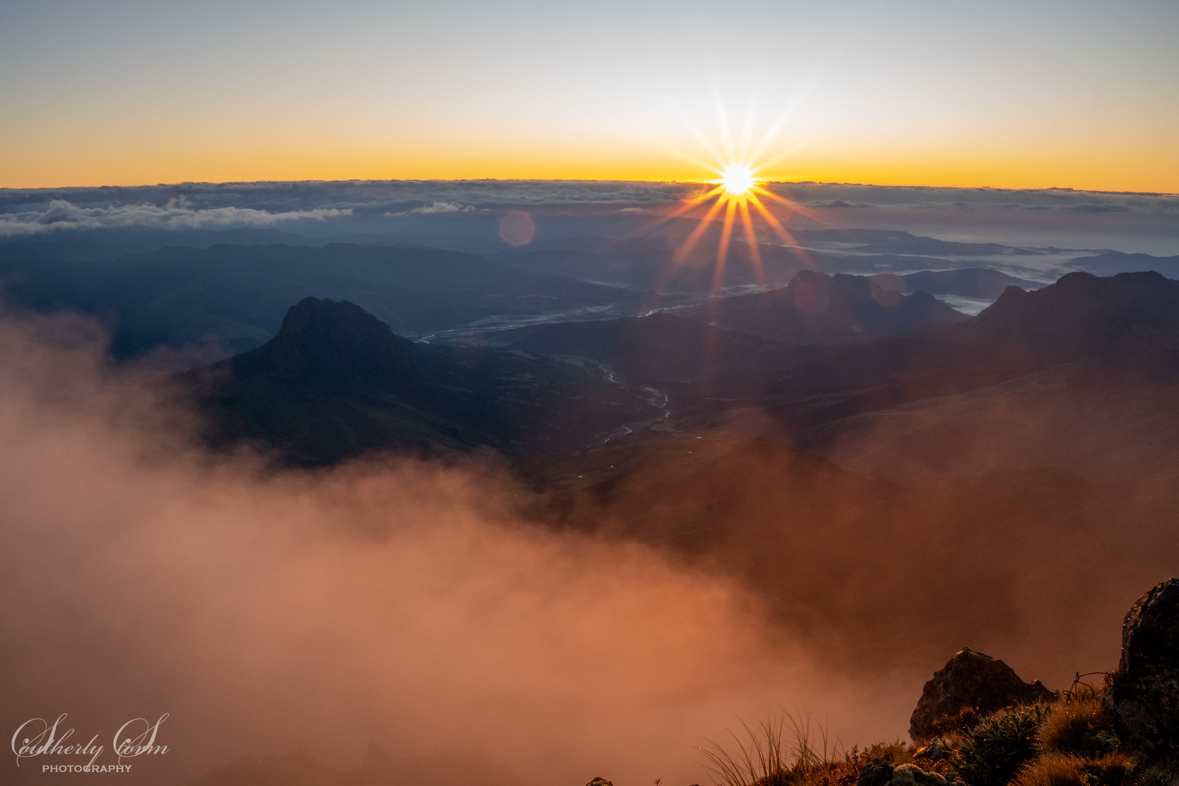 Sunrise from Hikurangi
