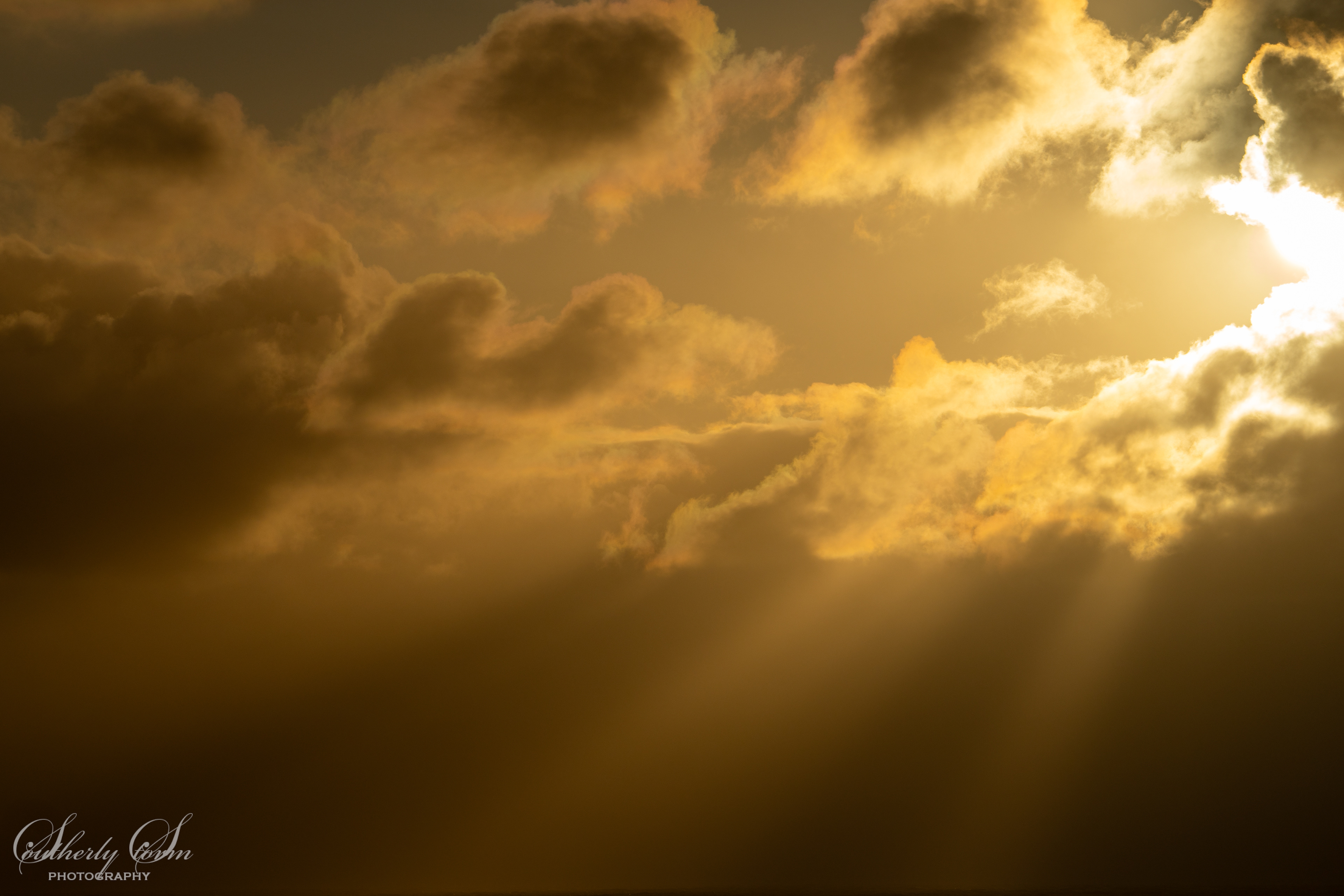 Magic light on the drake passage