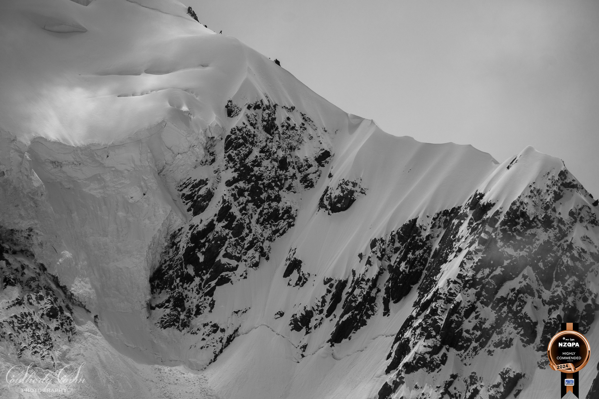 Black and White Ridge of Dixon NZAPA highly commended