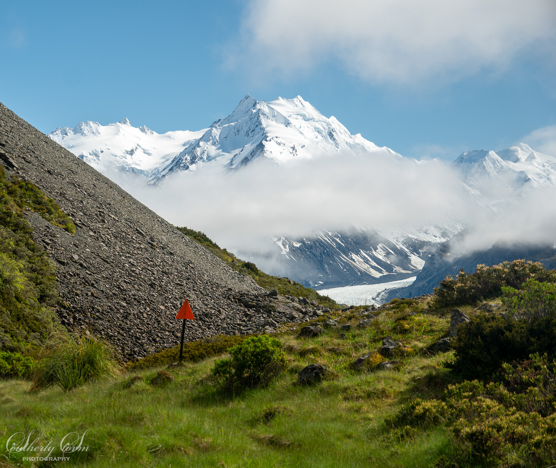 Aoraki/Mt Cook from Tasman Valley