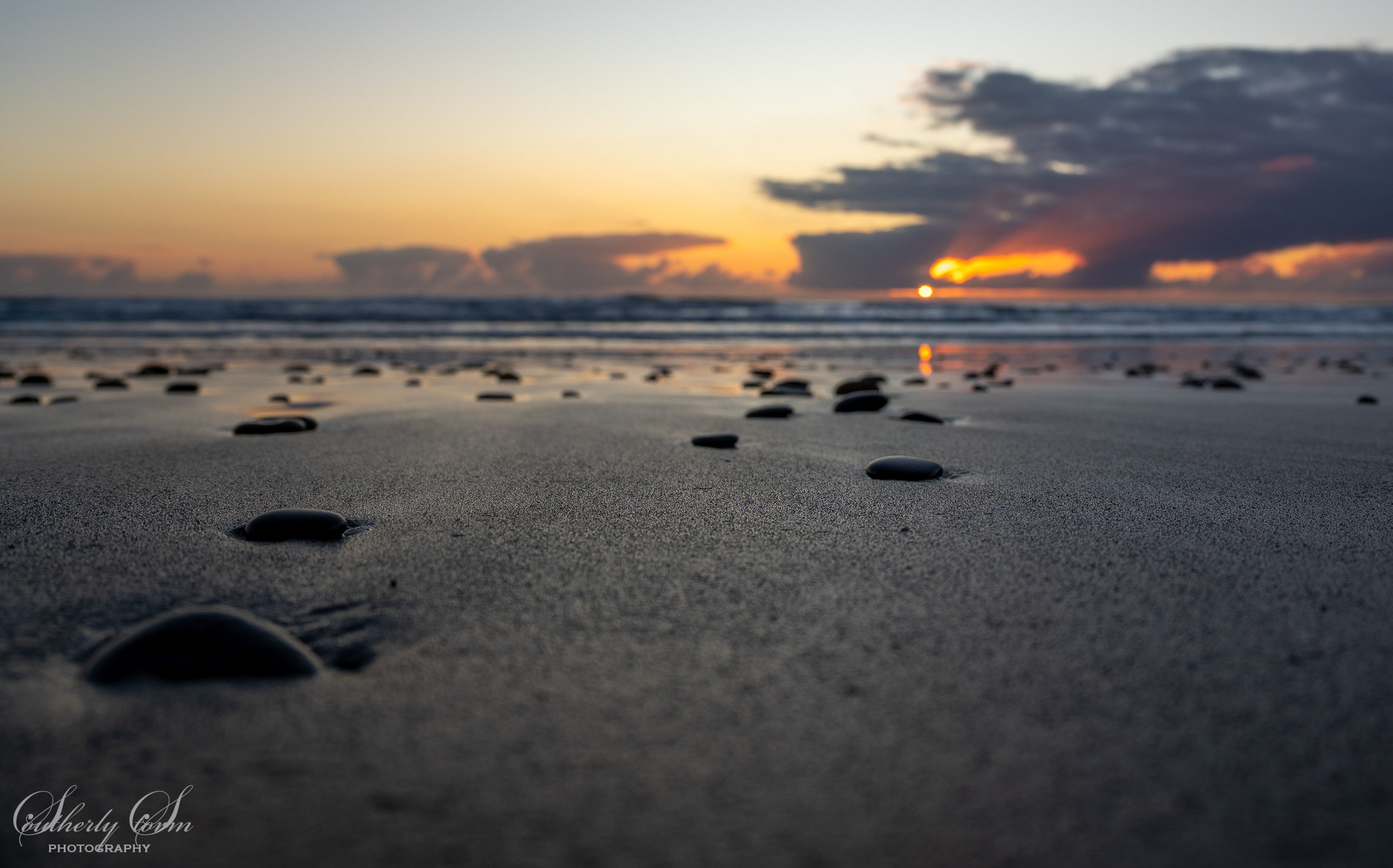 Beach at sunrise