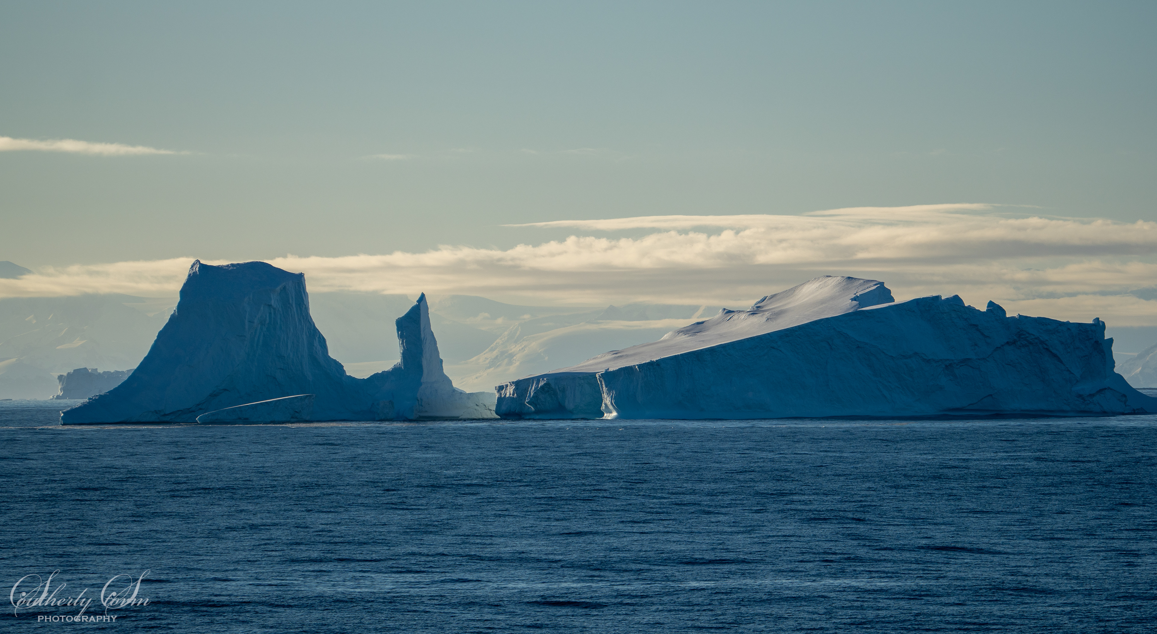 Ice sculptures in the drake passage