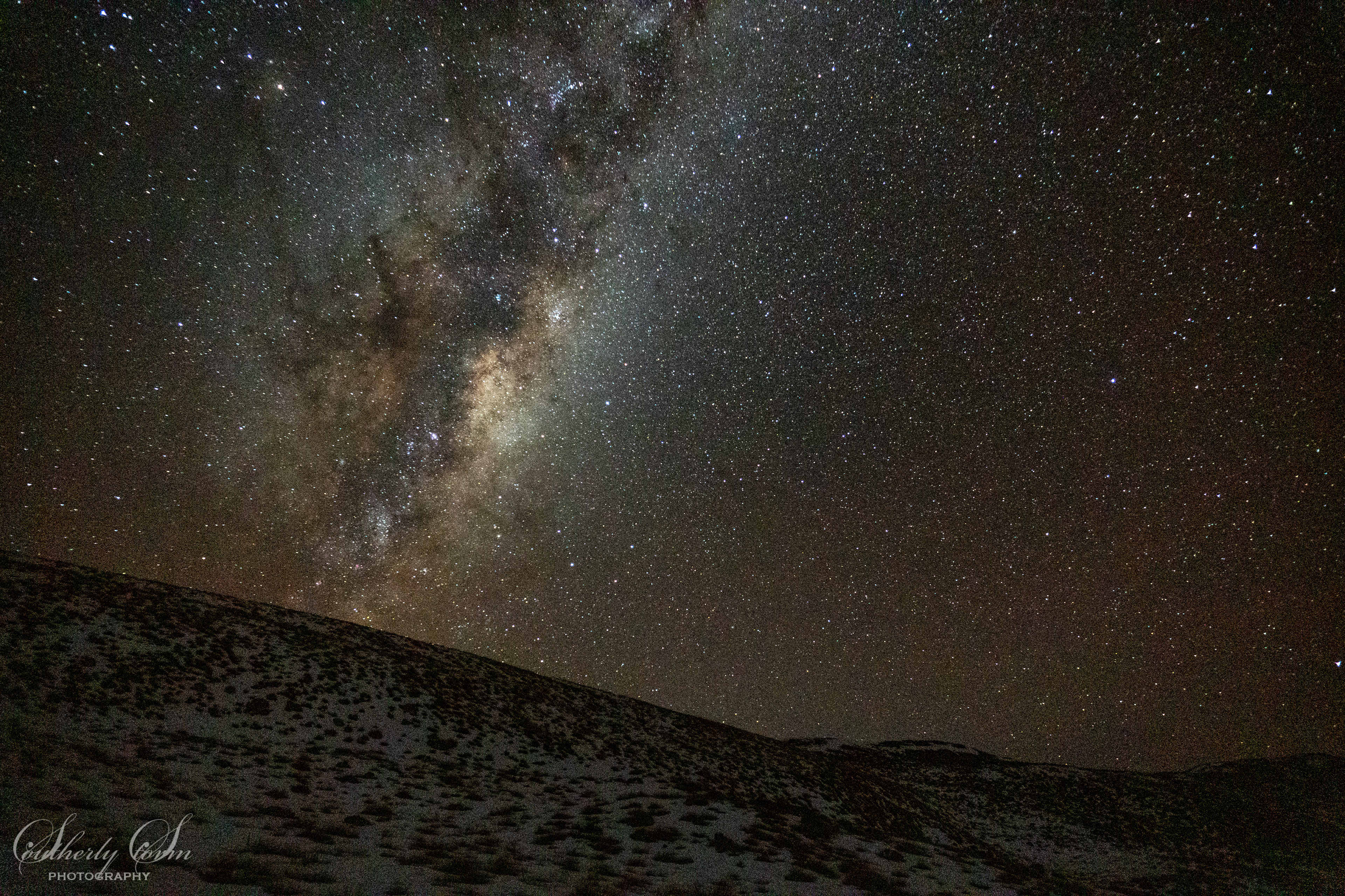 Milky Way over the Crown Range