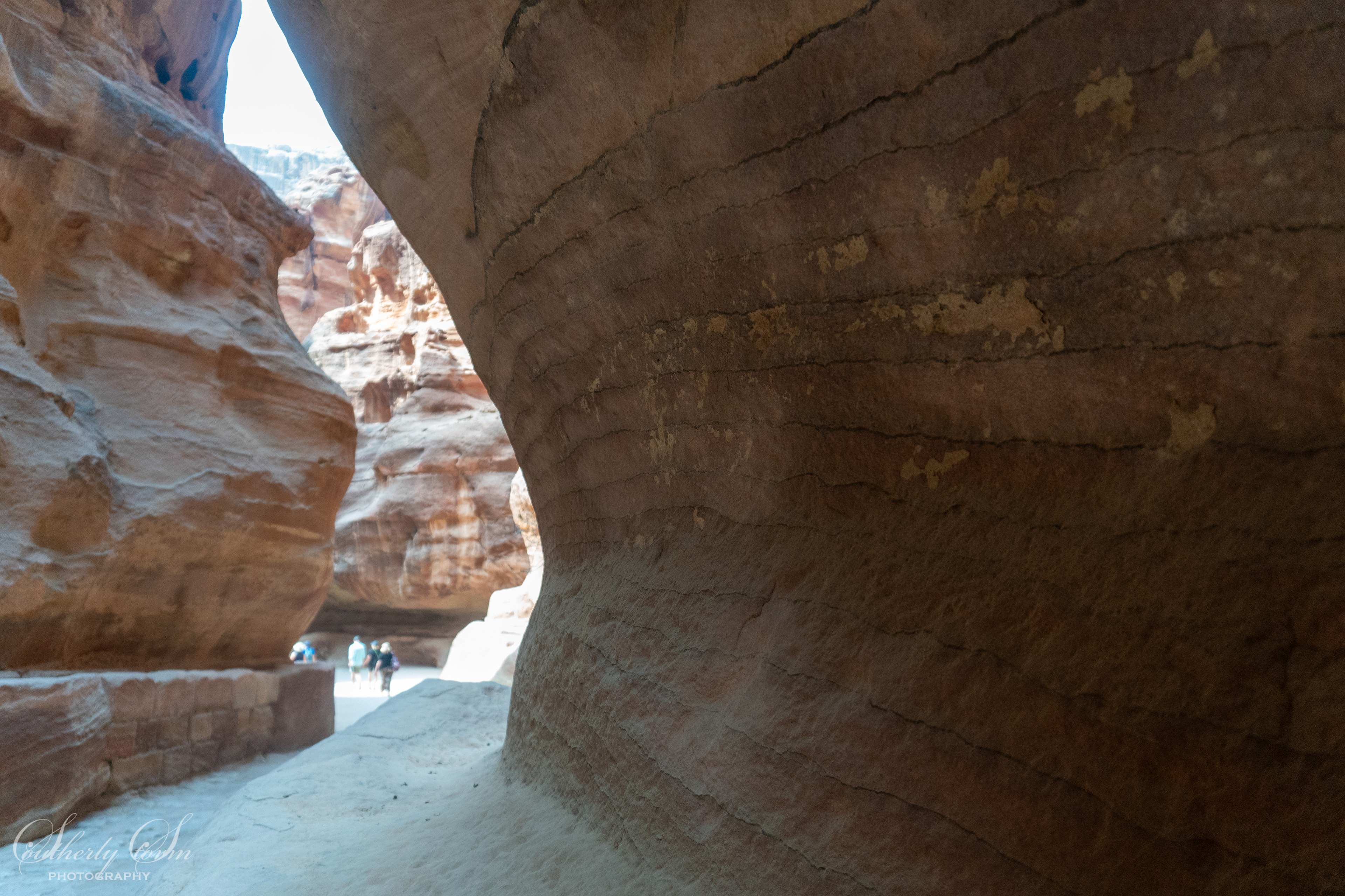 The entrance to Petra