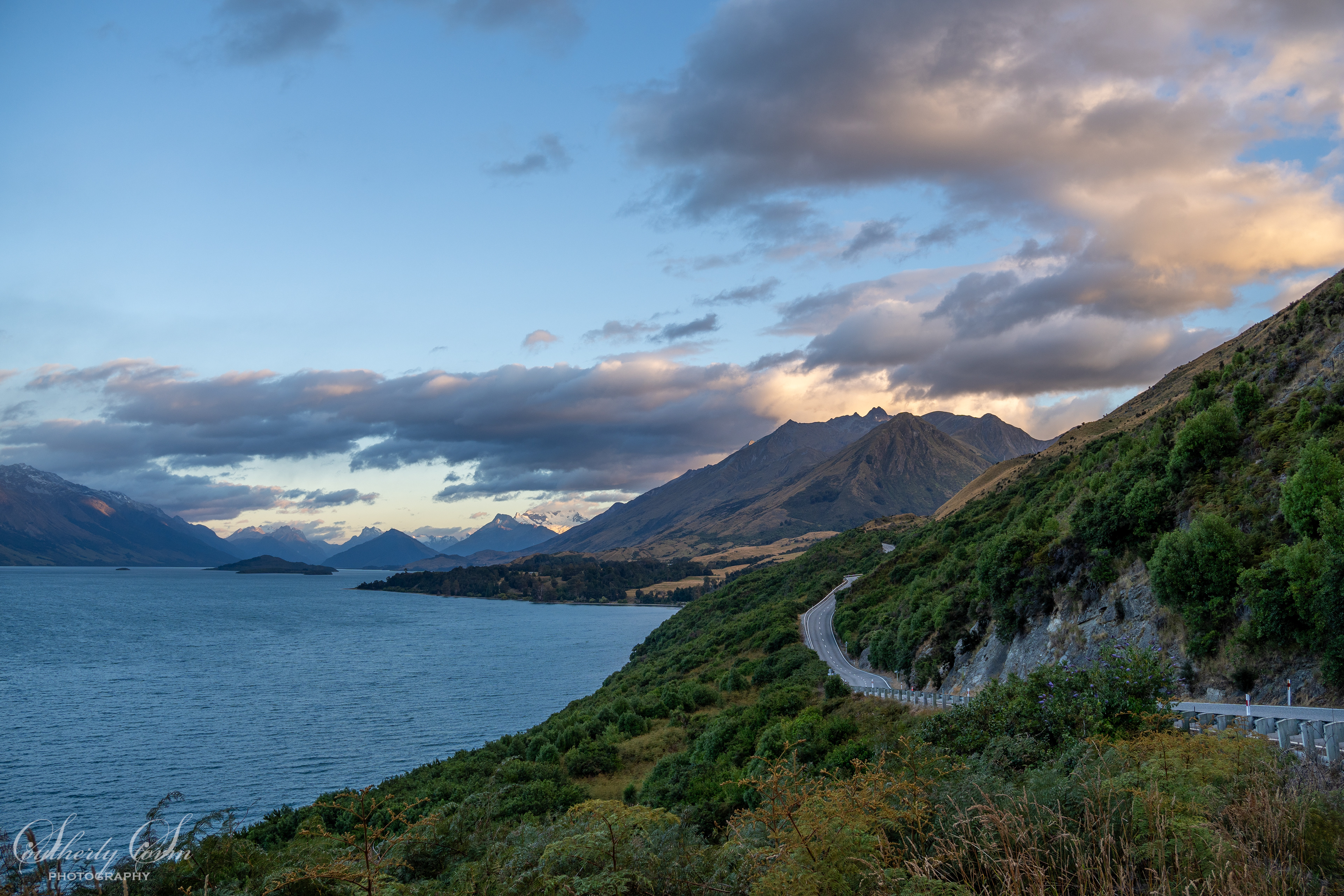 Glenorchy Road in the morning