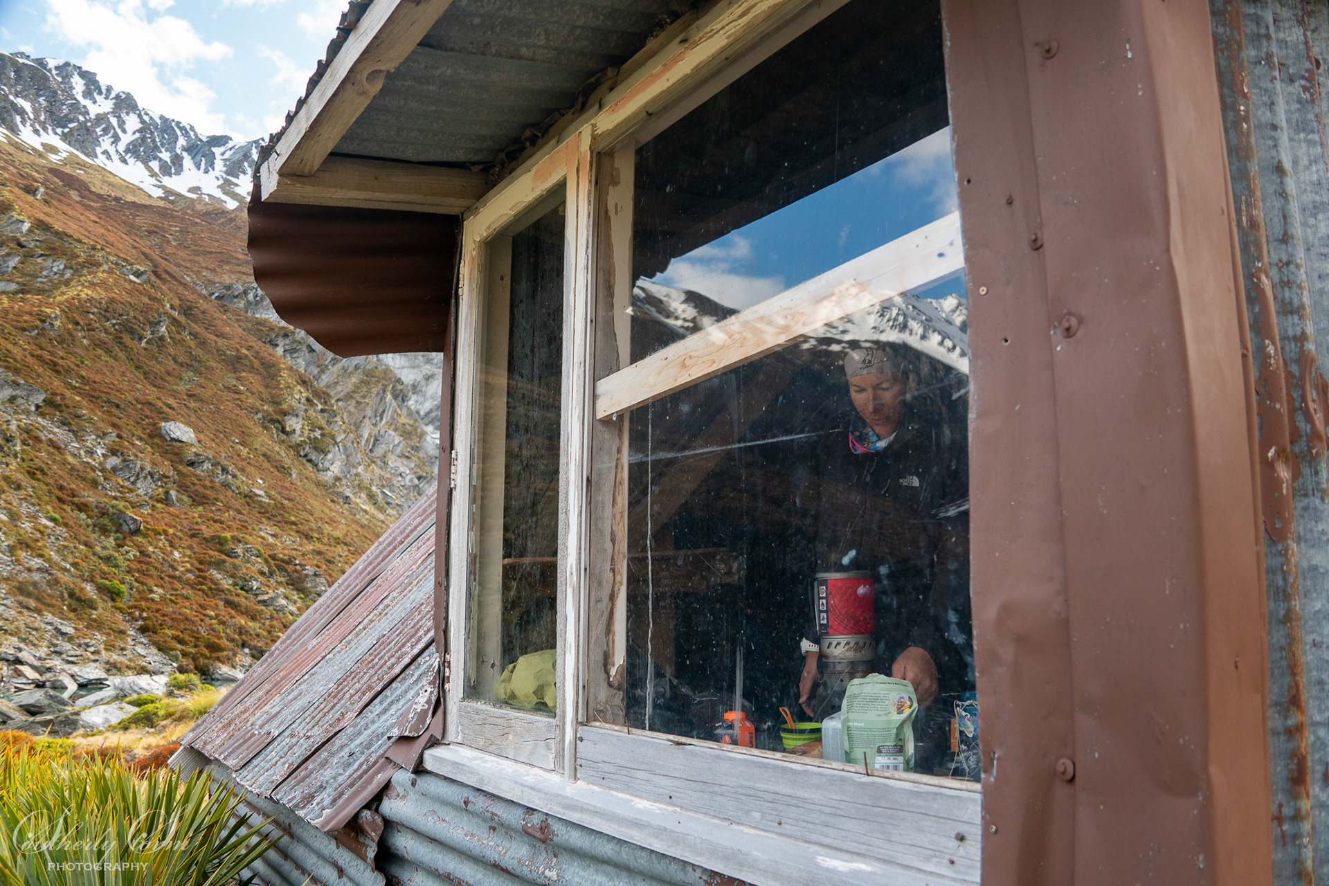 Looking into Lochnagar Hut