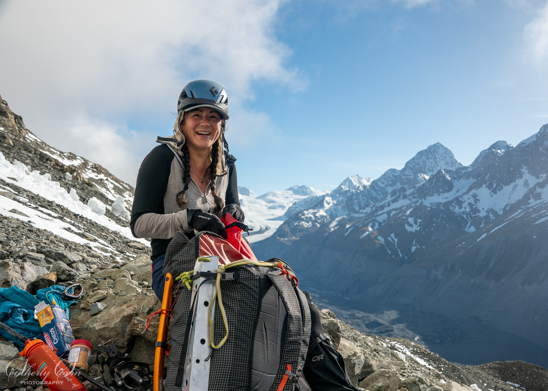 Sooji Clarkson about the Tasman Glacier