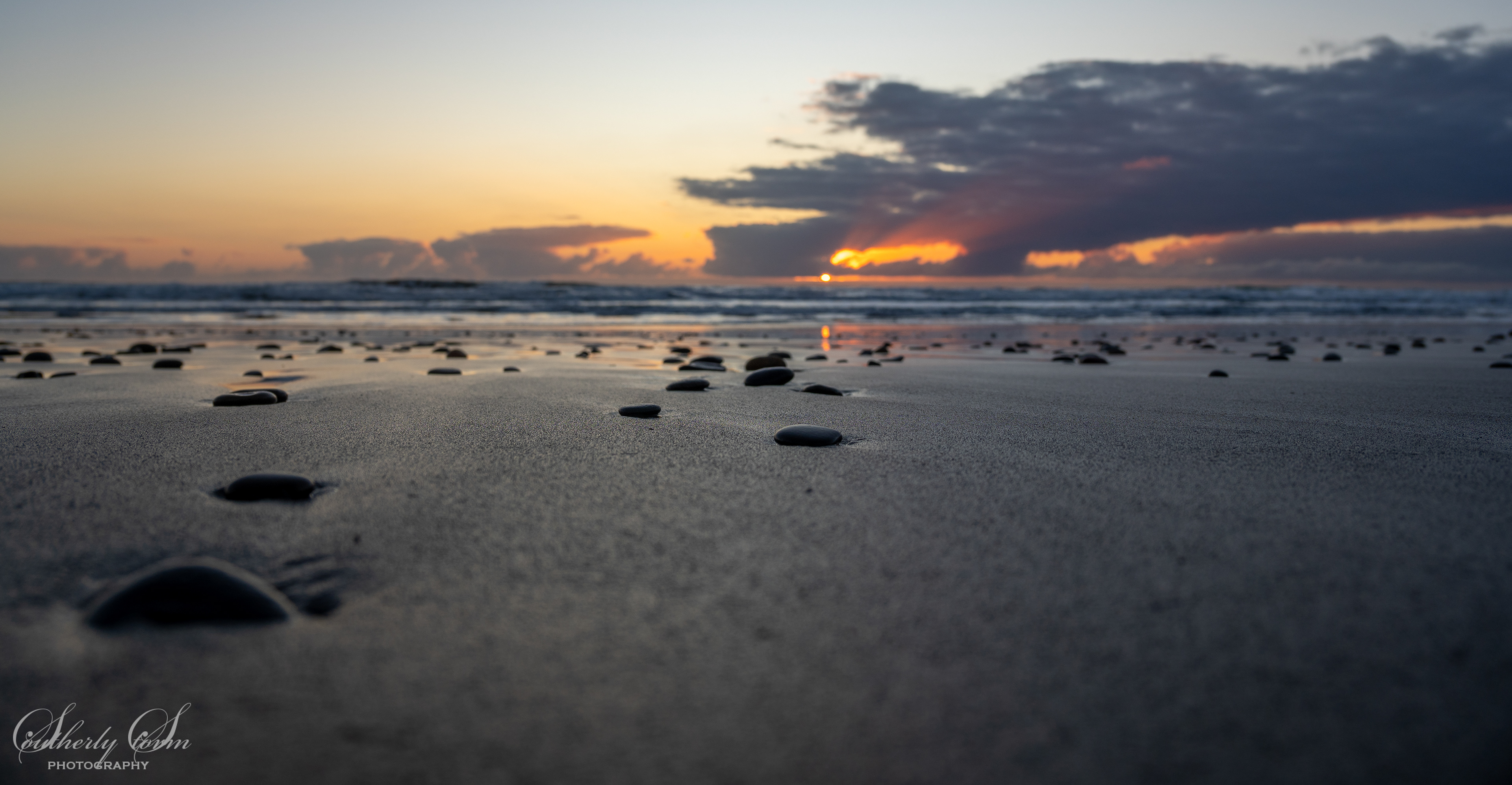 East Cape beach at sunrise