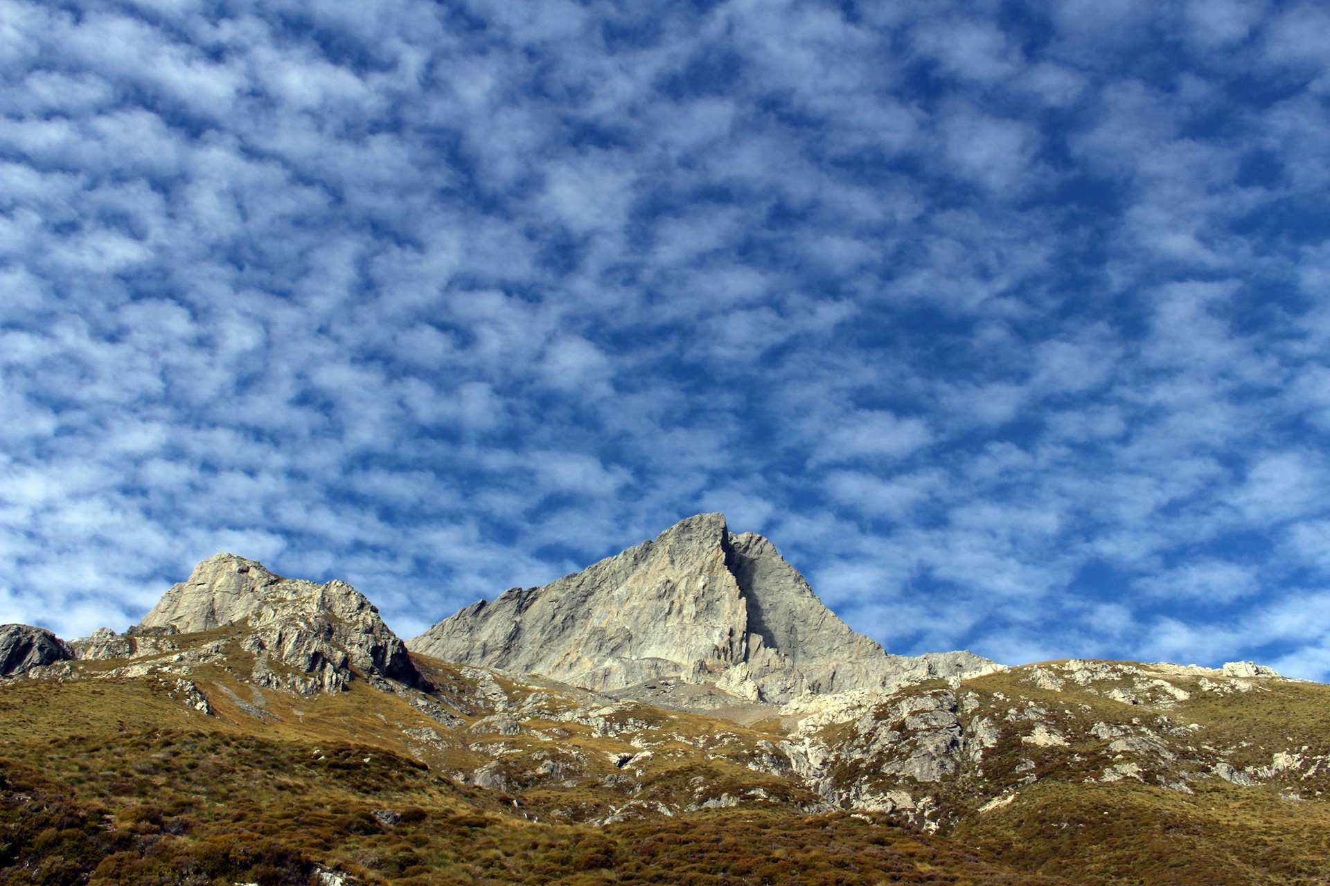 Cotton candy clouds, dasler pinnacles