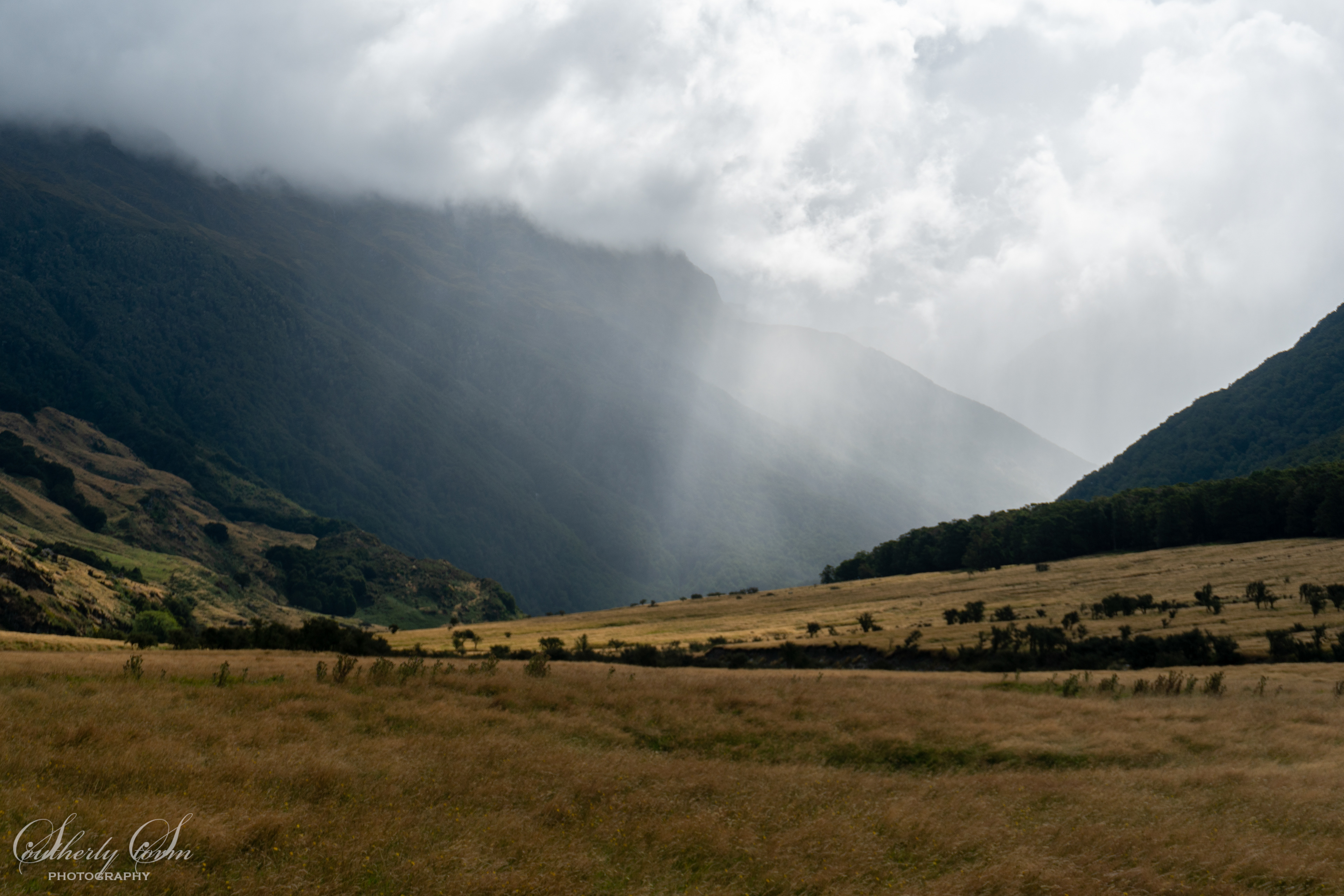 Rain in the Matukituki Valley