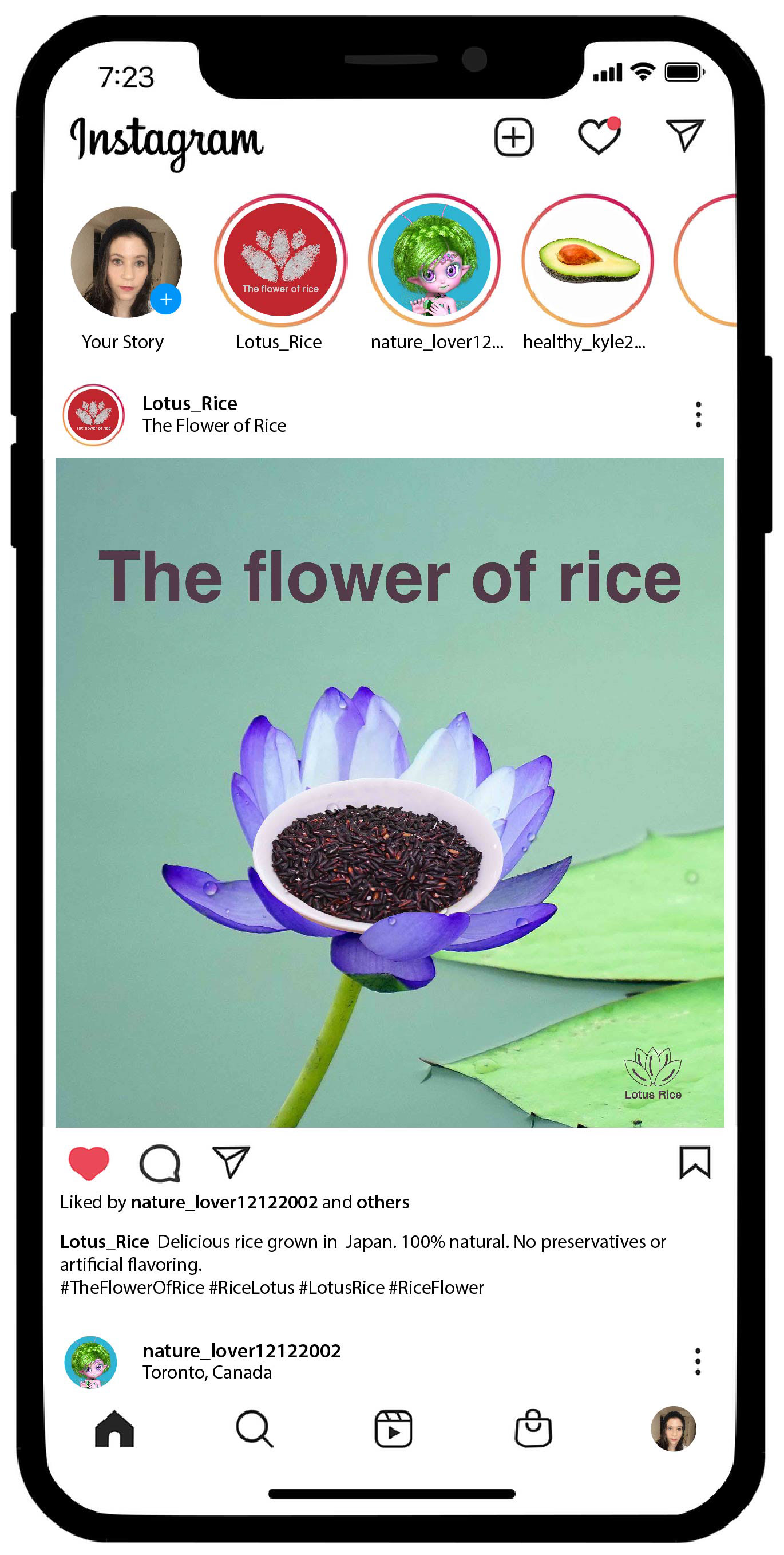 Instagram Example