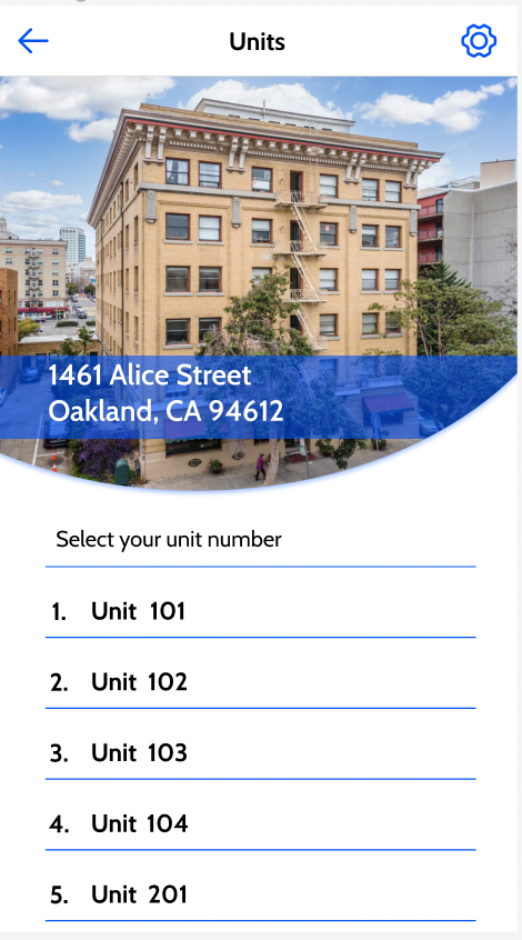 Units Page