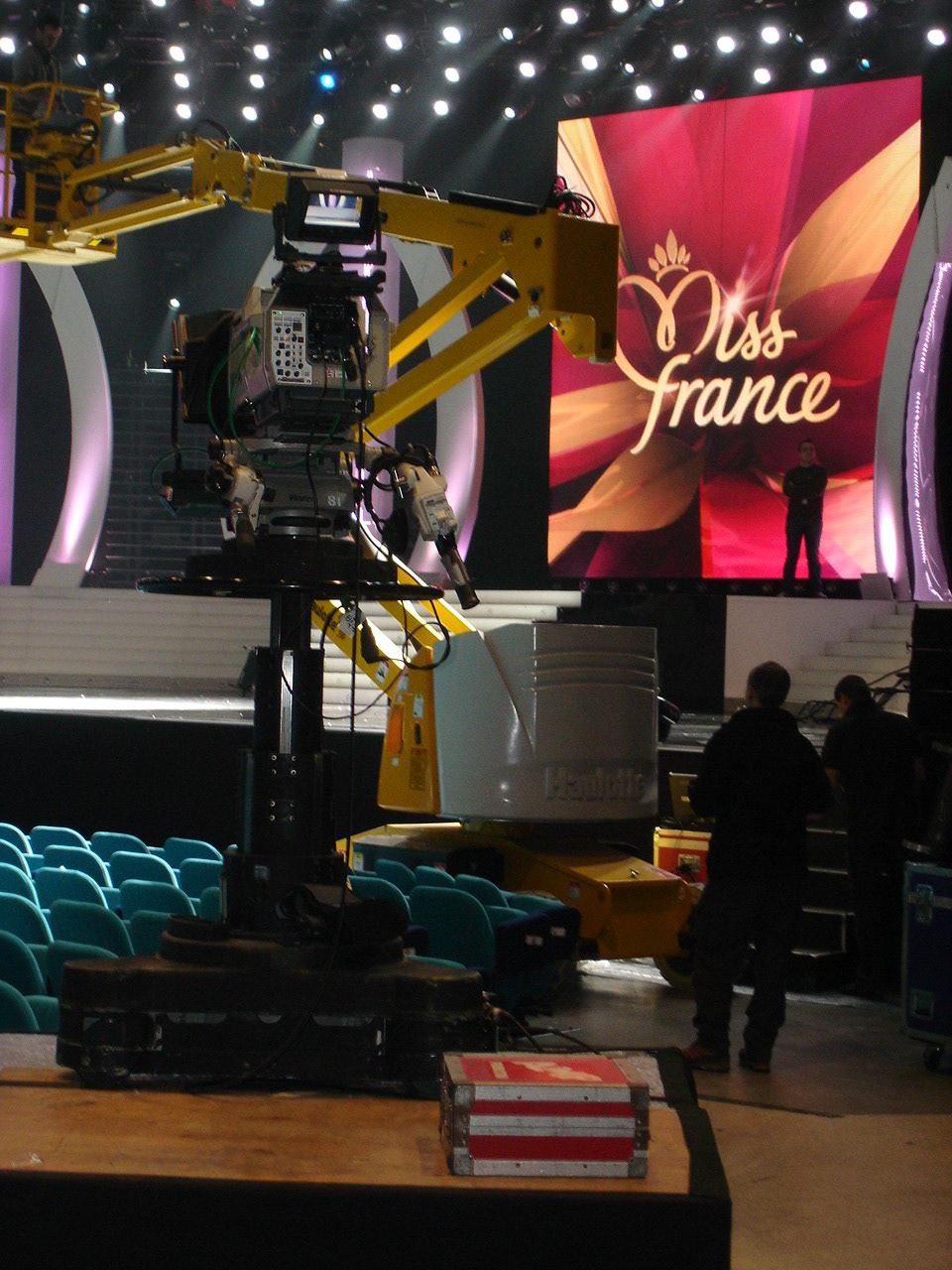 Scène en préparation