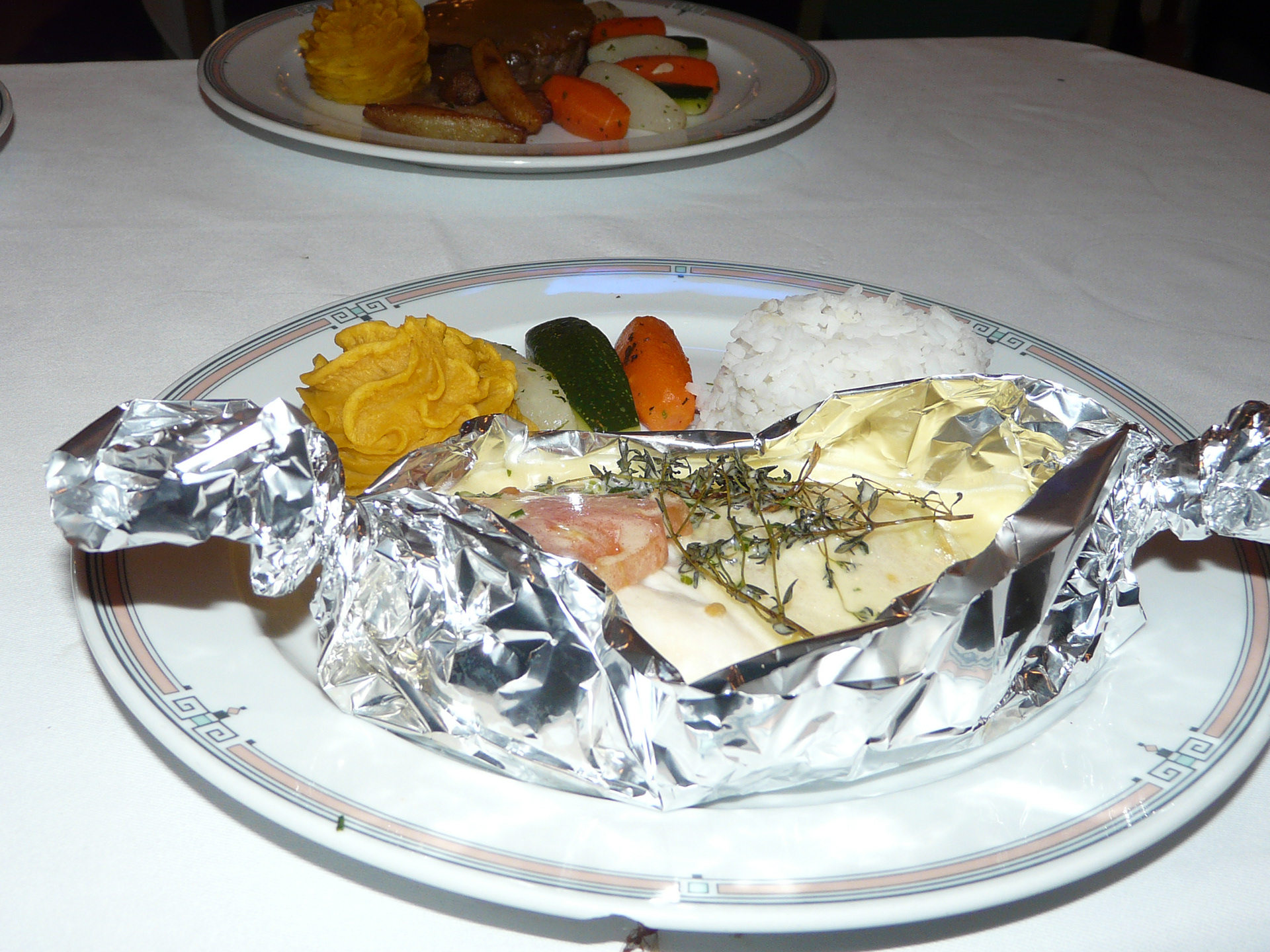 ...goûte au “repas” du Guerrier