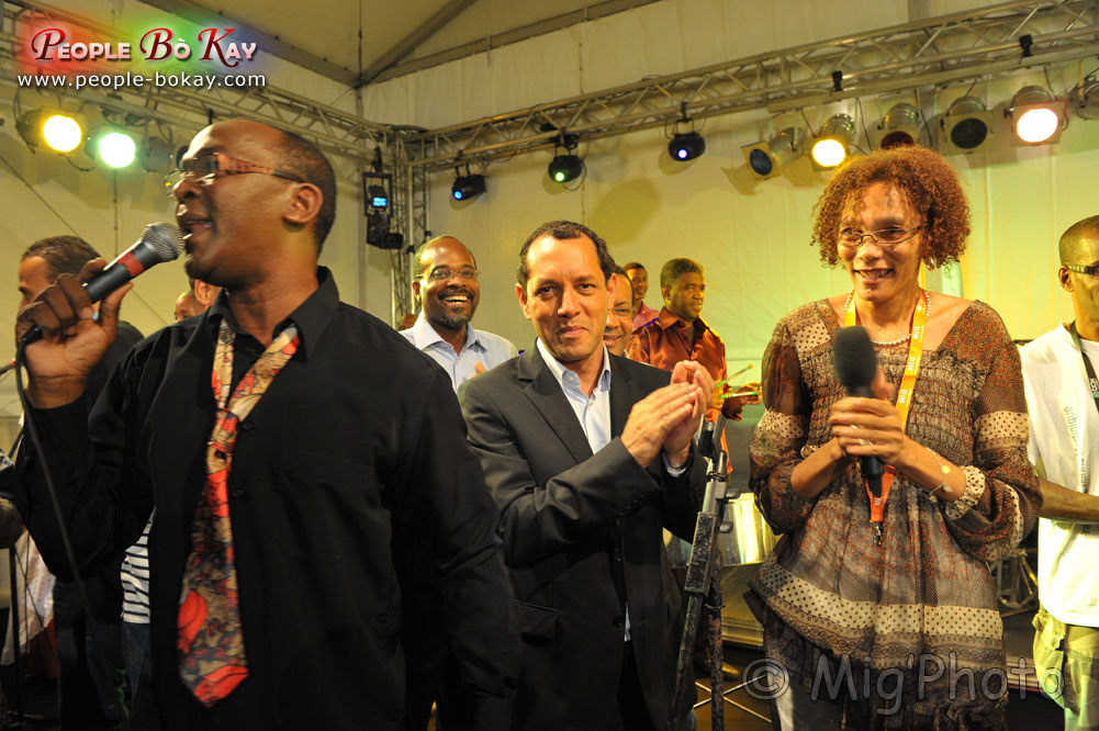 Pari réussi pour Jean-Philippe Pascal, qui peut être heureux du lancement de la TNT en Martinique…