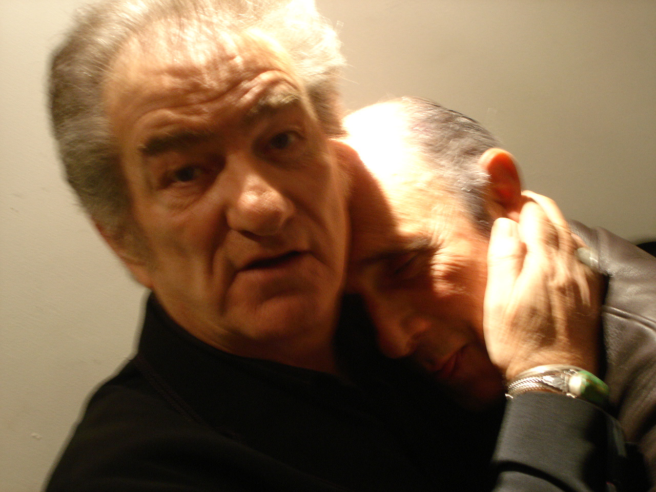 Eddie Mitchell et Guy Marchand, ou lorsque deux chanteurs-acteurs viennent saluer un imitateur-chanteur de génie!