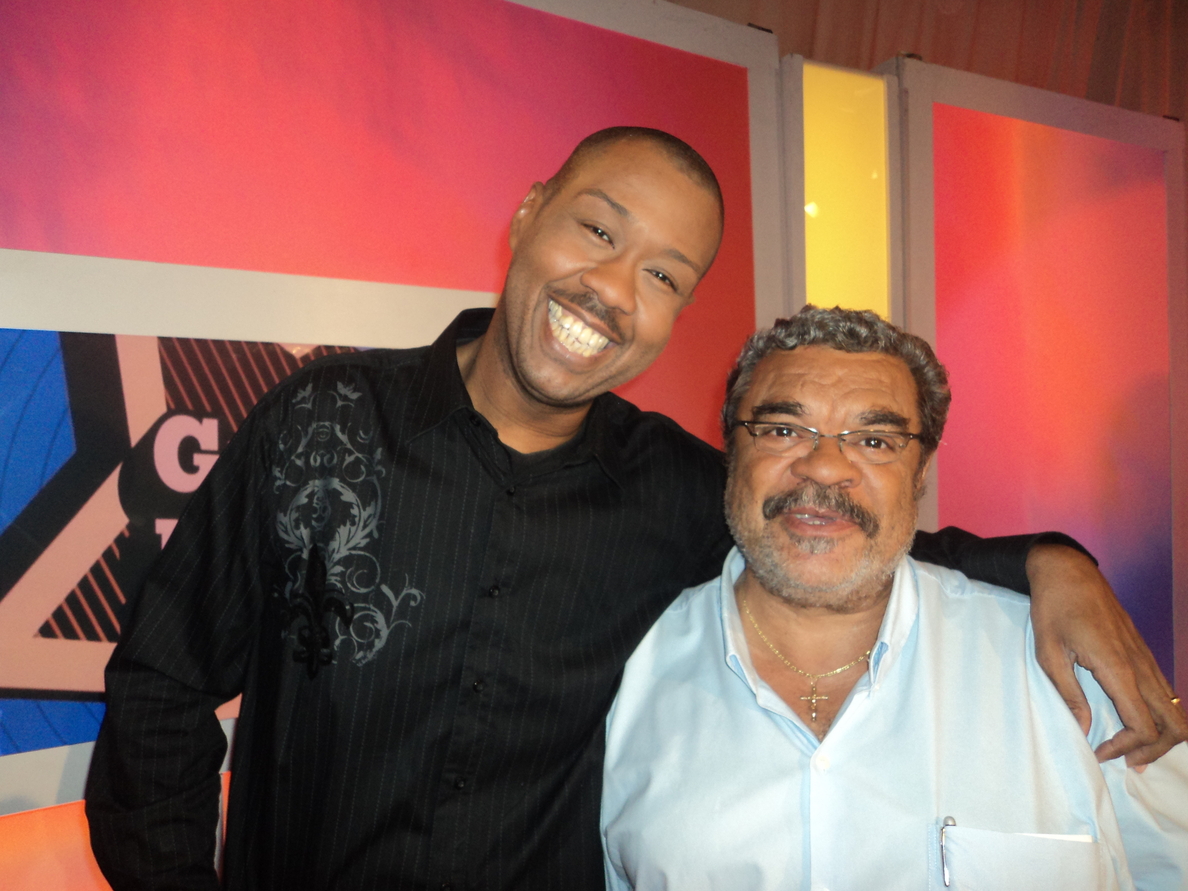 avec Max Maurice-Madelon, son tout premier directeur des programmes