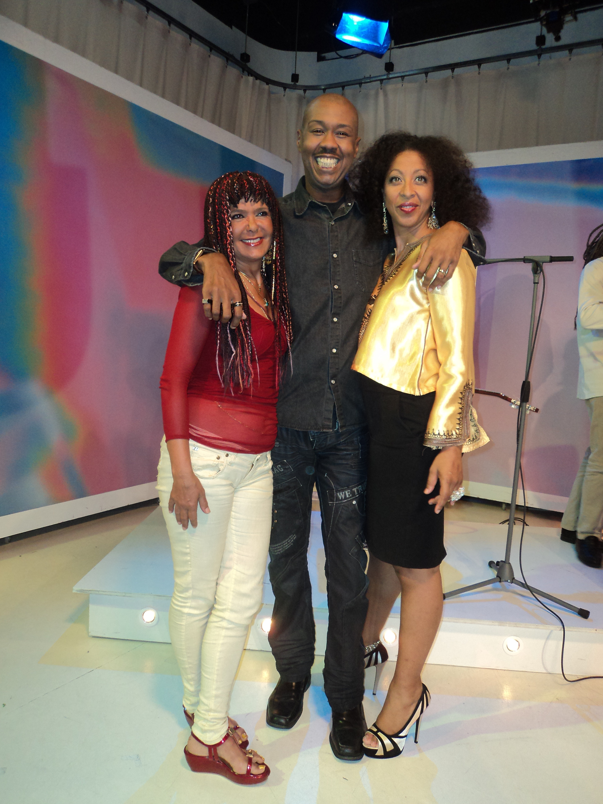 des invitées heureuses du moment passé