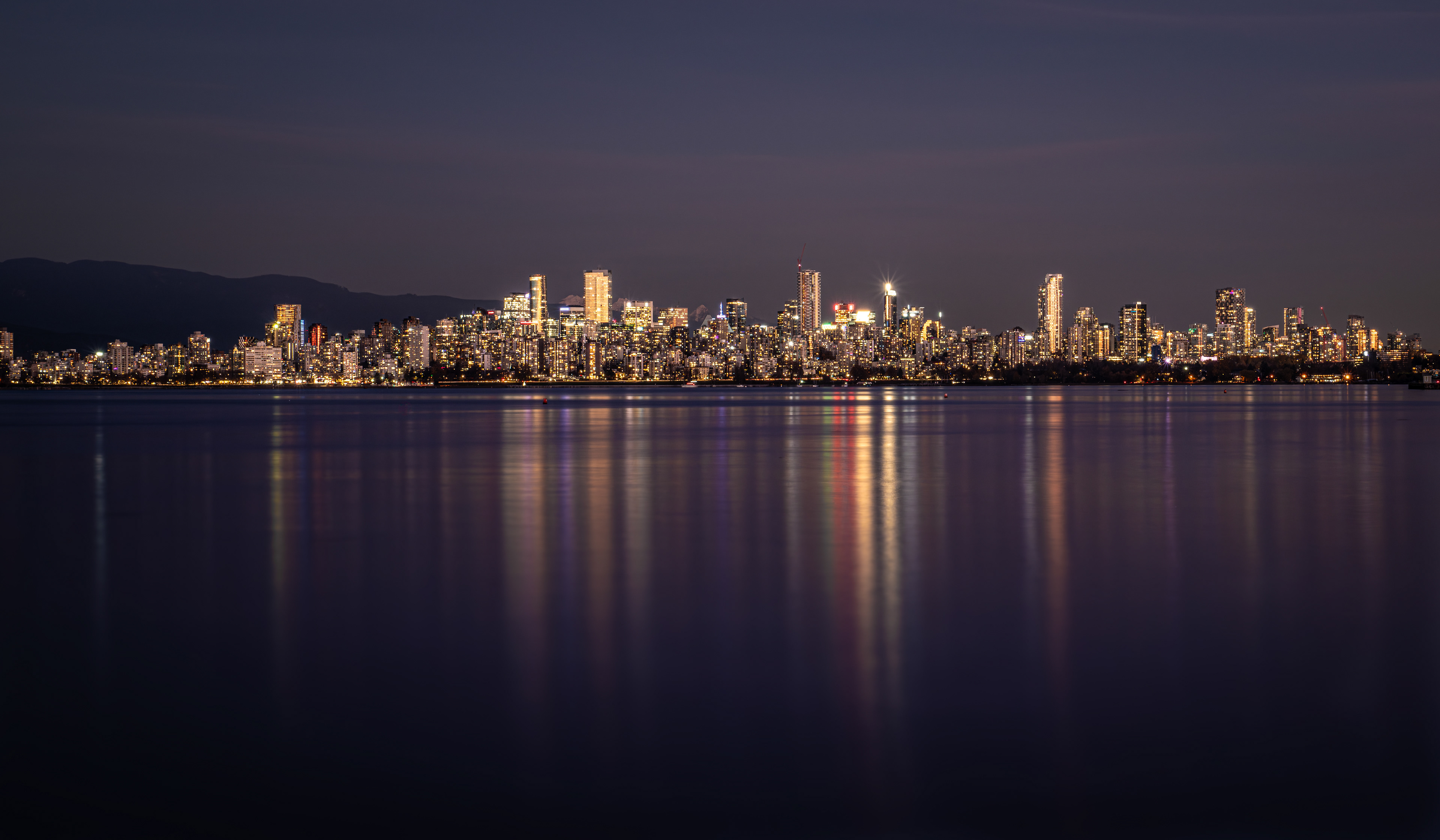 Downtown Vancouver (from Jericho Bay)