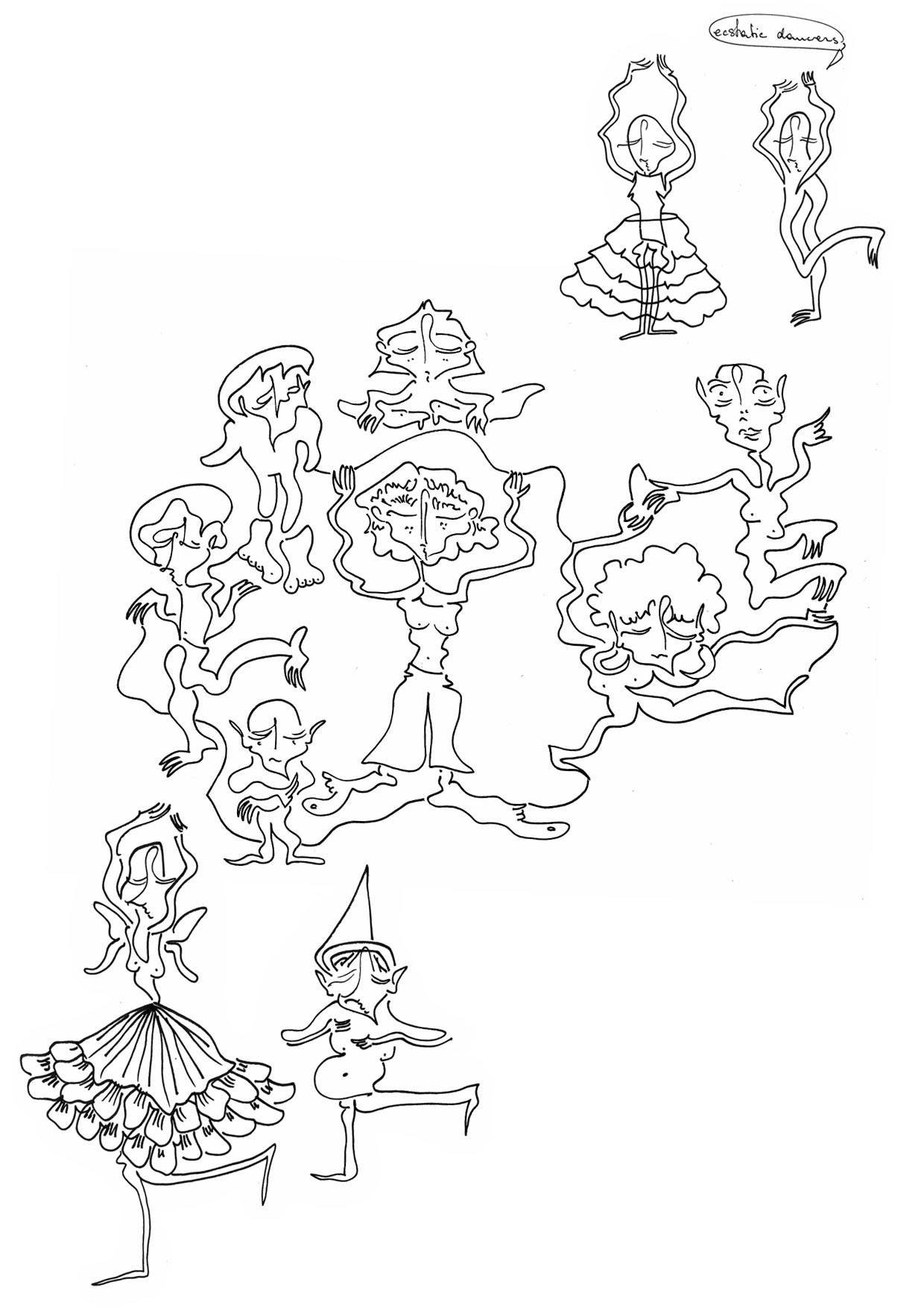 ecstatic dancers