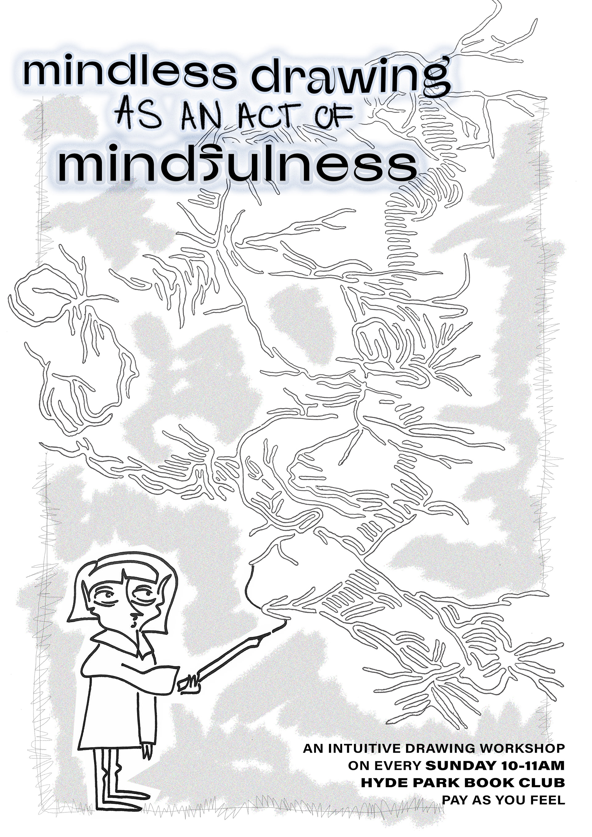 The poster designed to advertise the event.