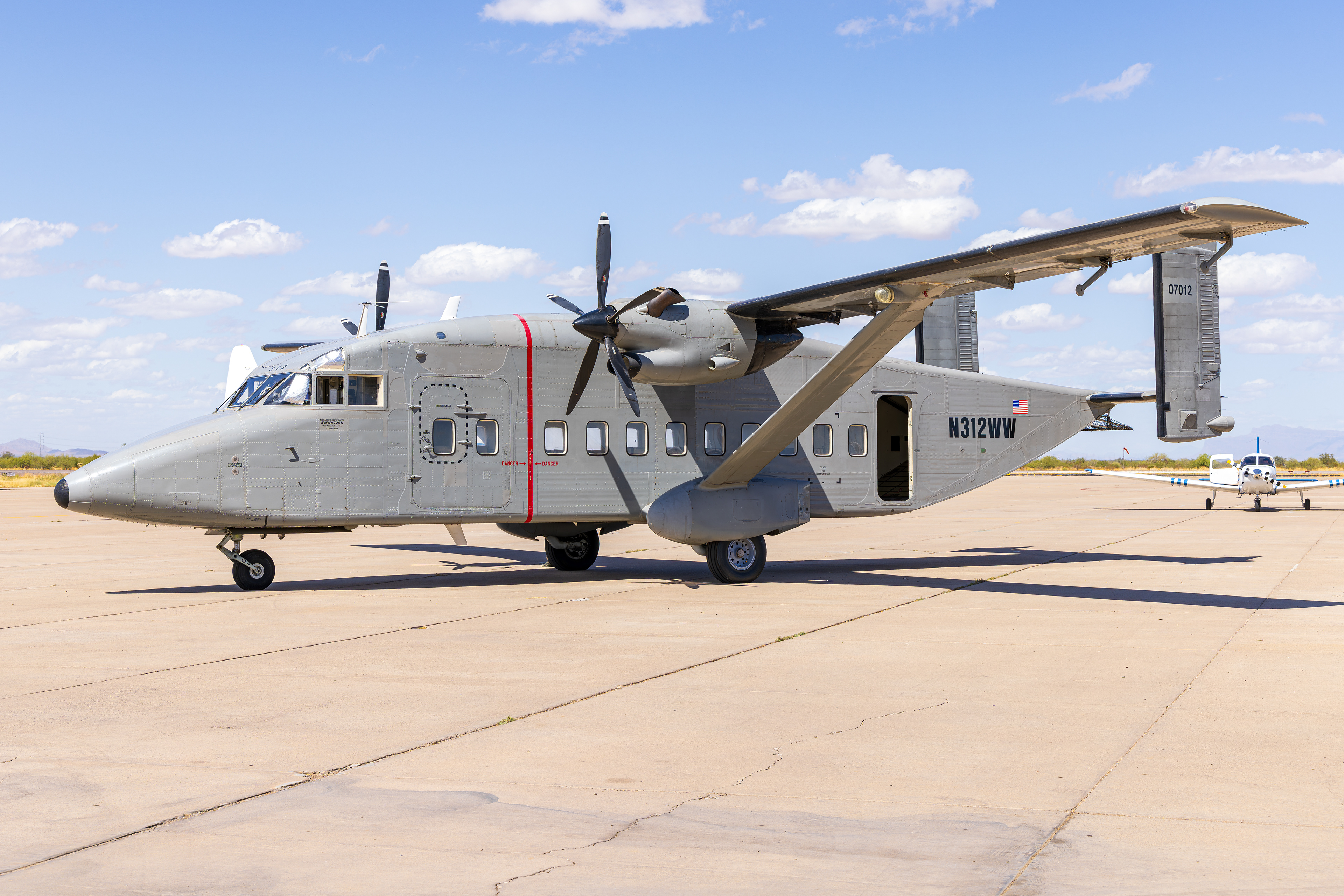 N312WW  Short C-23B Sherpa Coolidge Municipal Airport Arizona