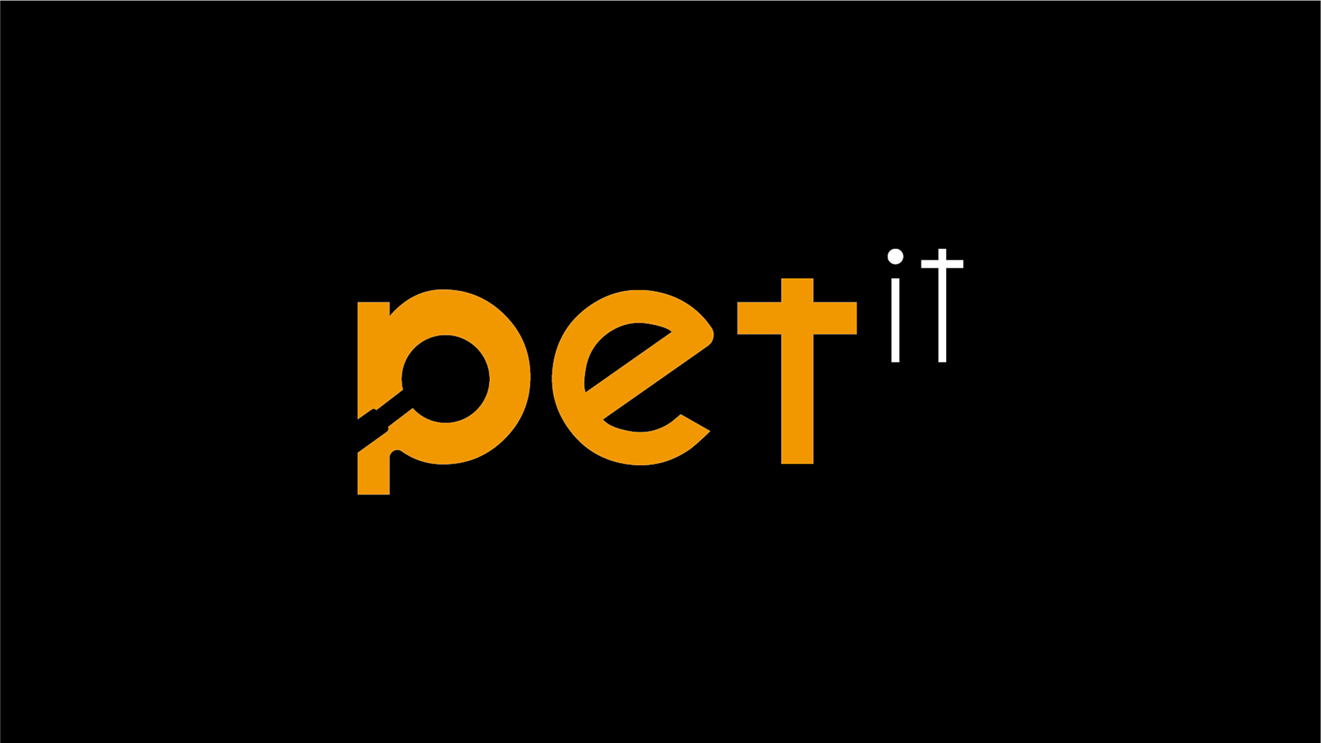 Pet it- logo- Black