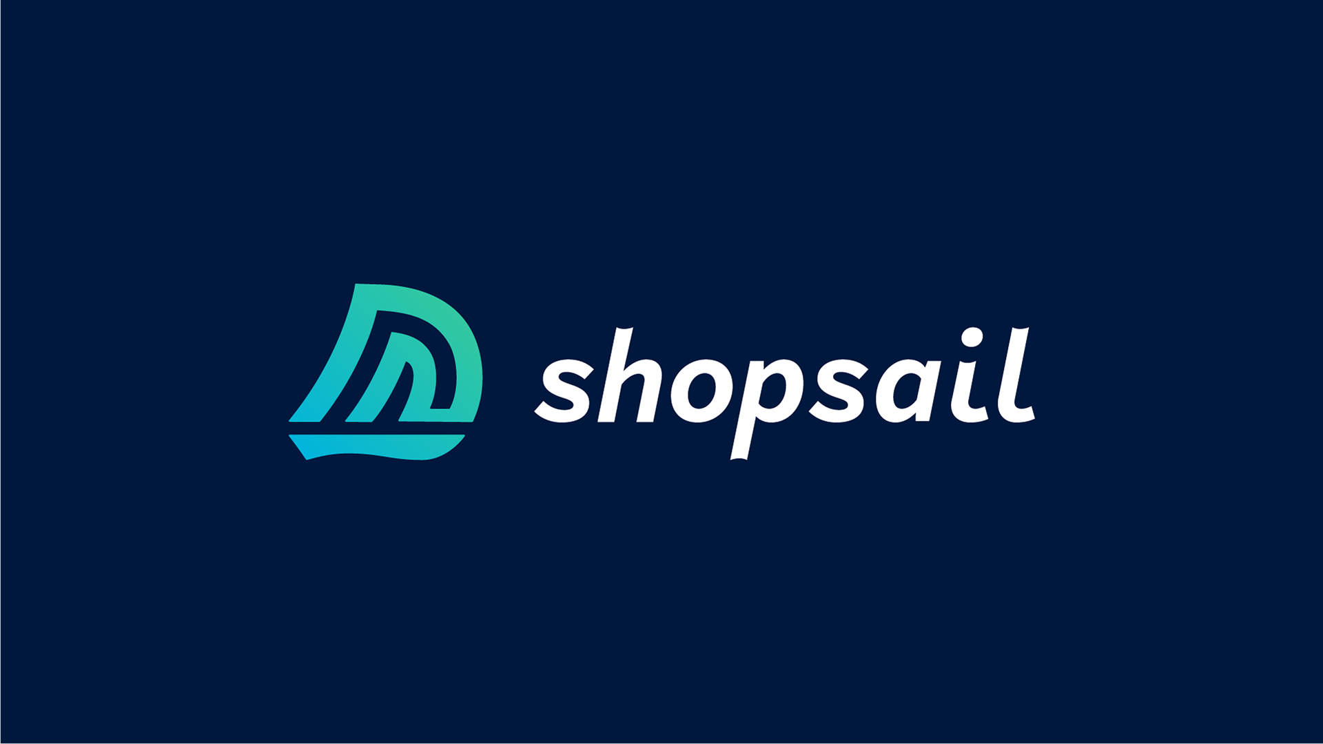 Shopsail- Horizontal logo- blue